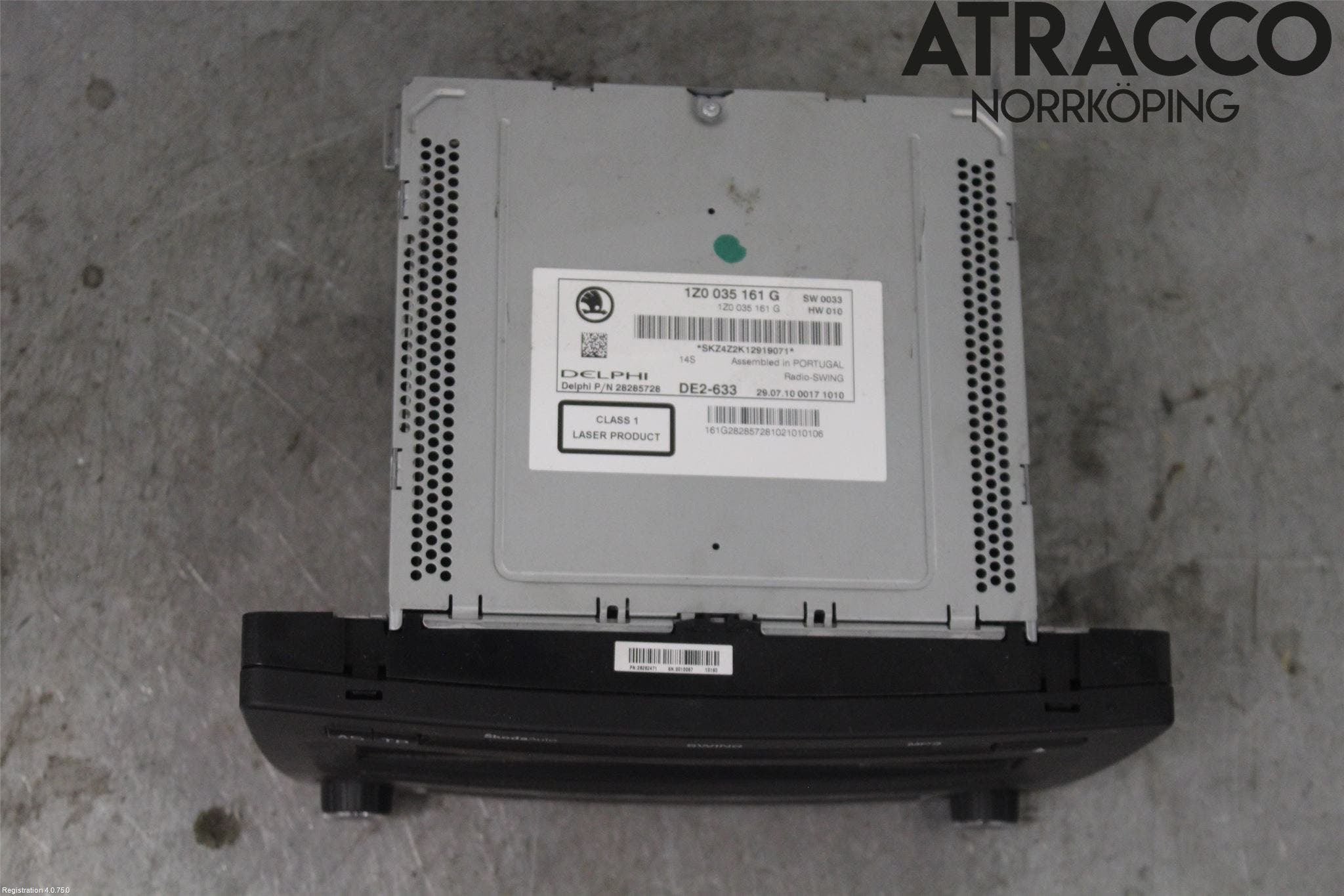 Skoda OCTAVIA (1Z) 05-13 Cd Radio - Multimediapanel