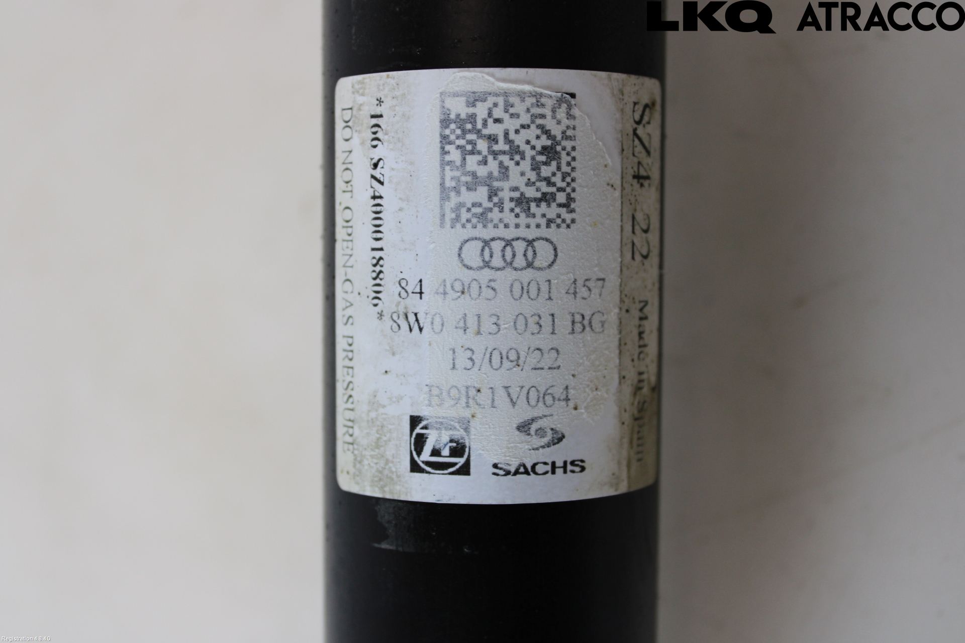 Audi A4/S4 B9 20- Fjäderben Fram Vänster