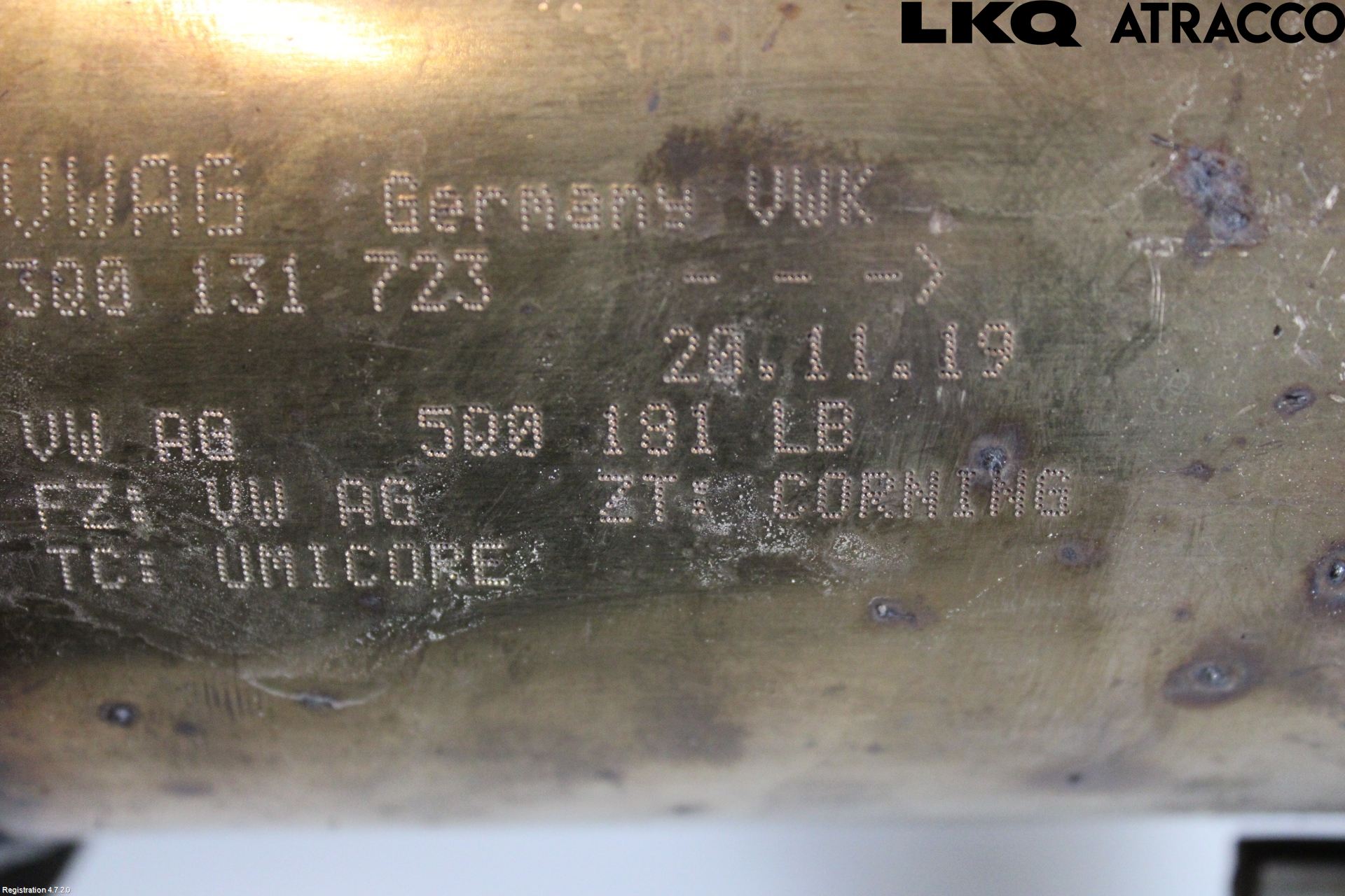 Audi Q3 F3 19- Katalysator