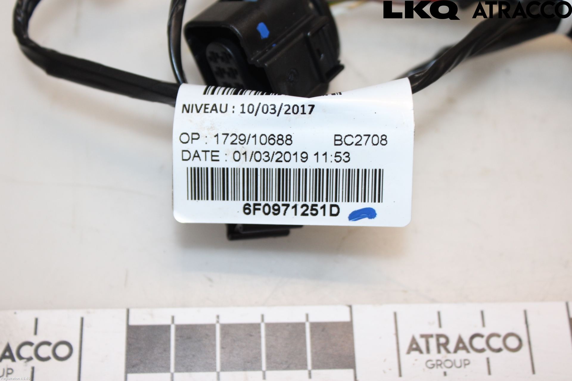 Seat IBIZA V 17-20 Parkeringshjälp Backsensor