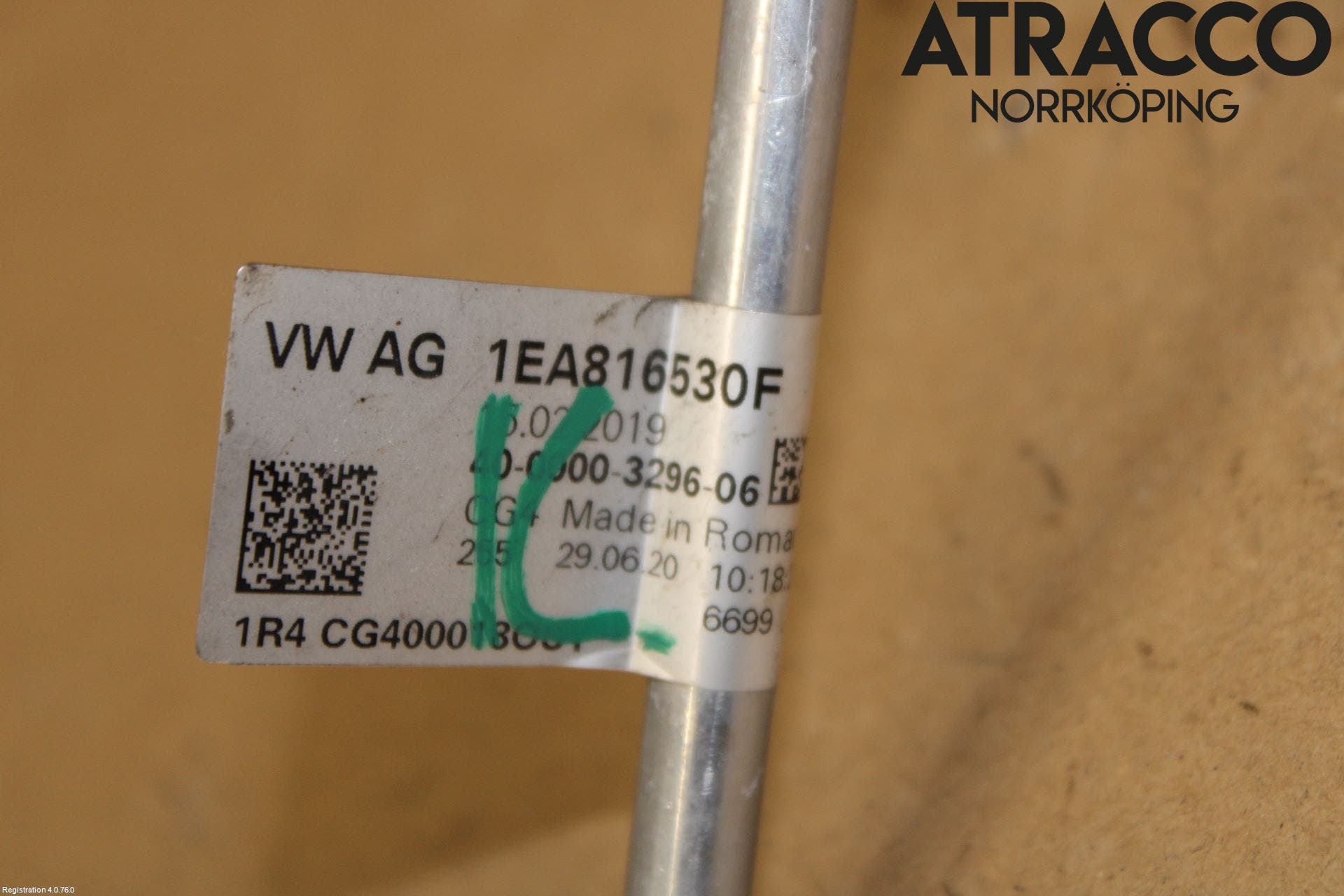 Volkswagen VW ID.3 21- Ac Slang-Rör