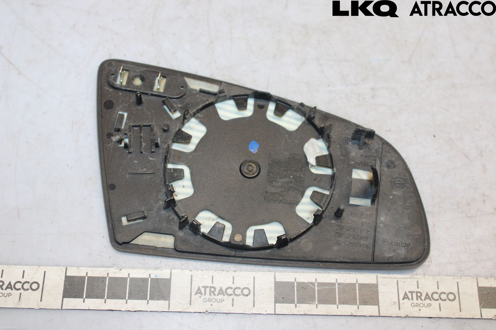 Audi A6/S6     05-11 Spegelglas Vä