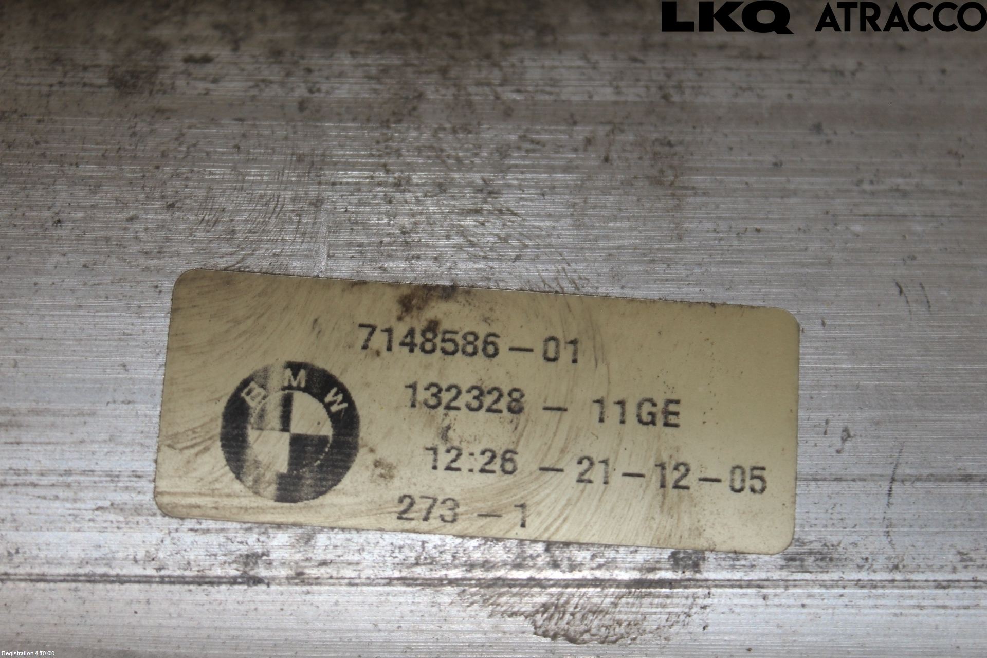 BMW 5 E60/61 Sed/Tou 02-10 Stötfångarbalk Fram