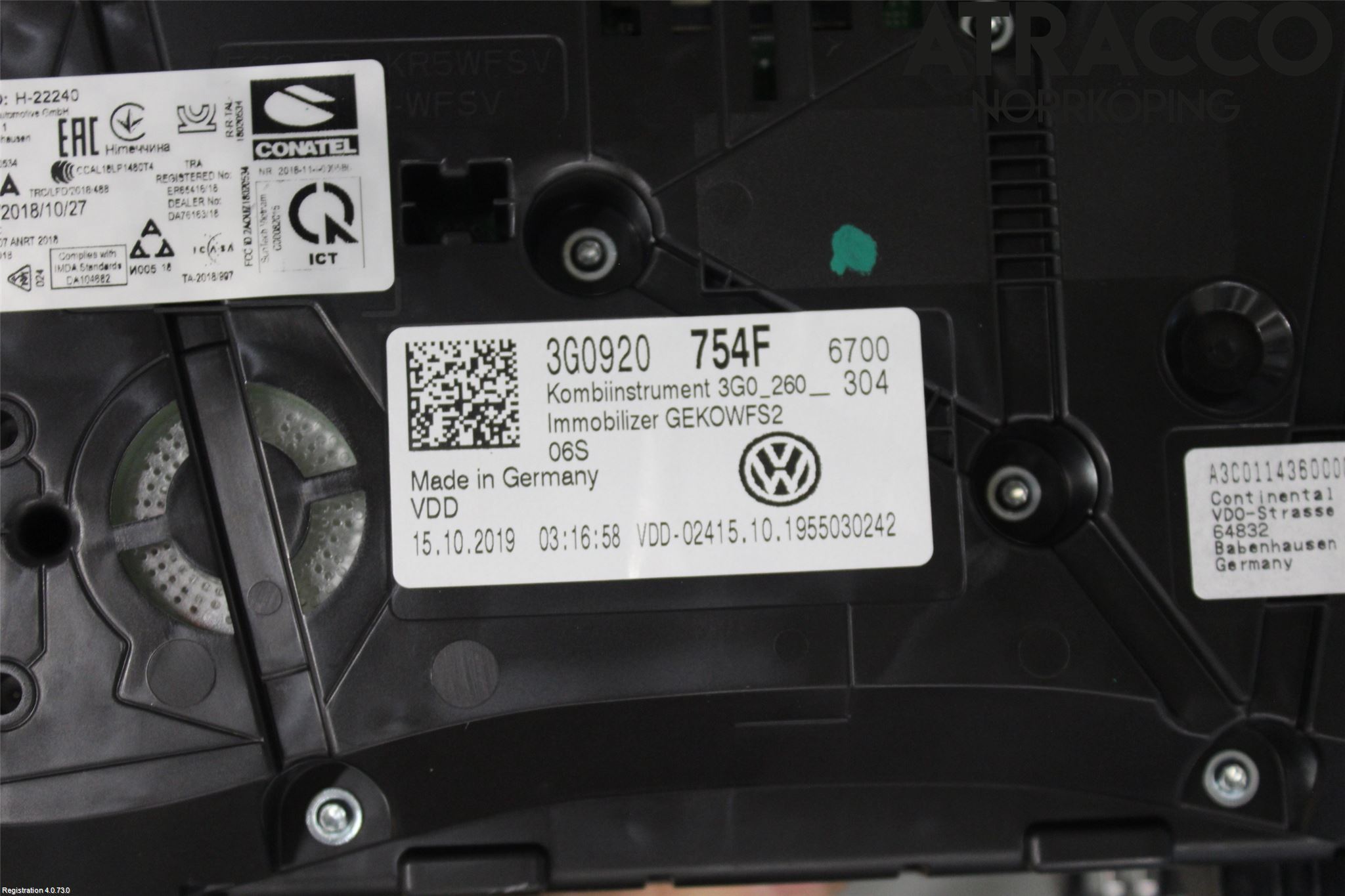 Volkswagen VW PASSAT 20-24 Instrument Komb