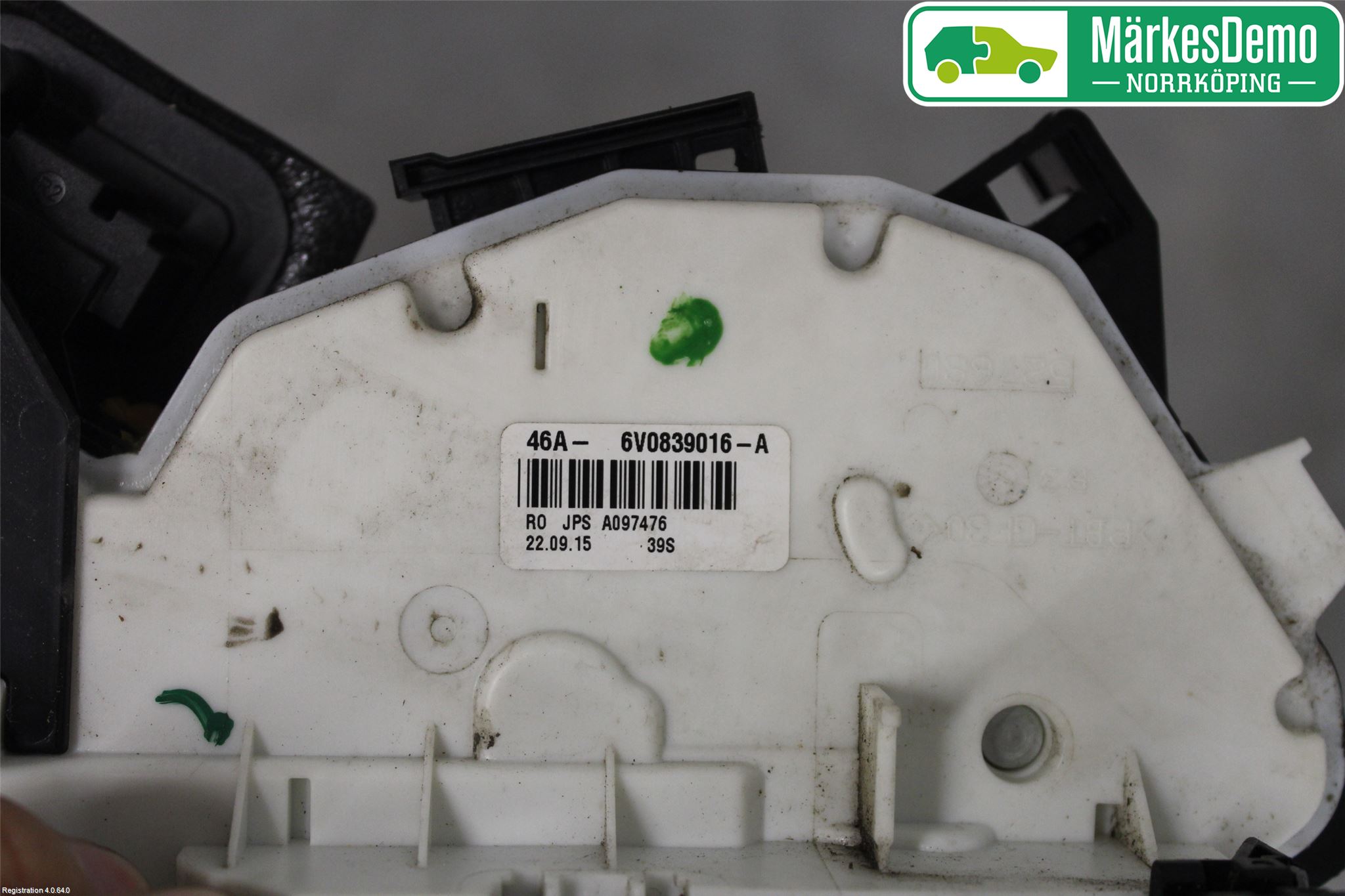 Skoda YETI Låskista-Dörrlås