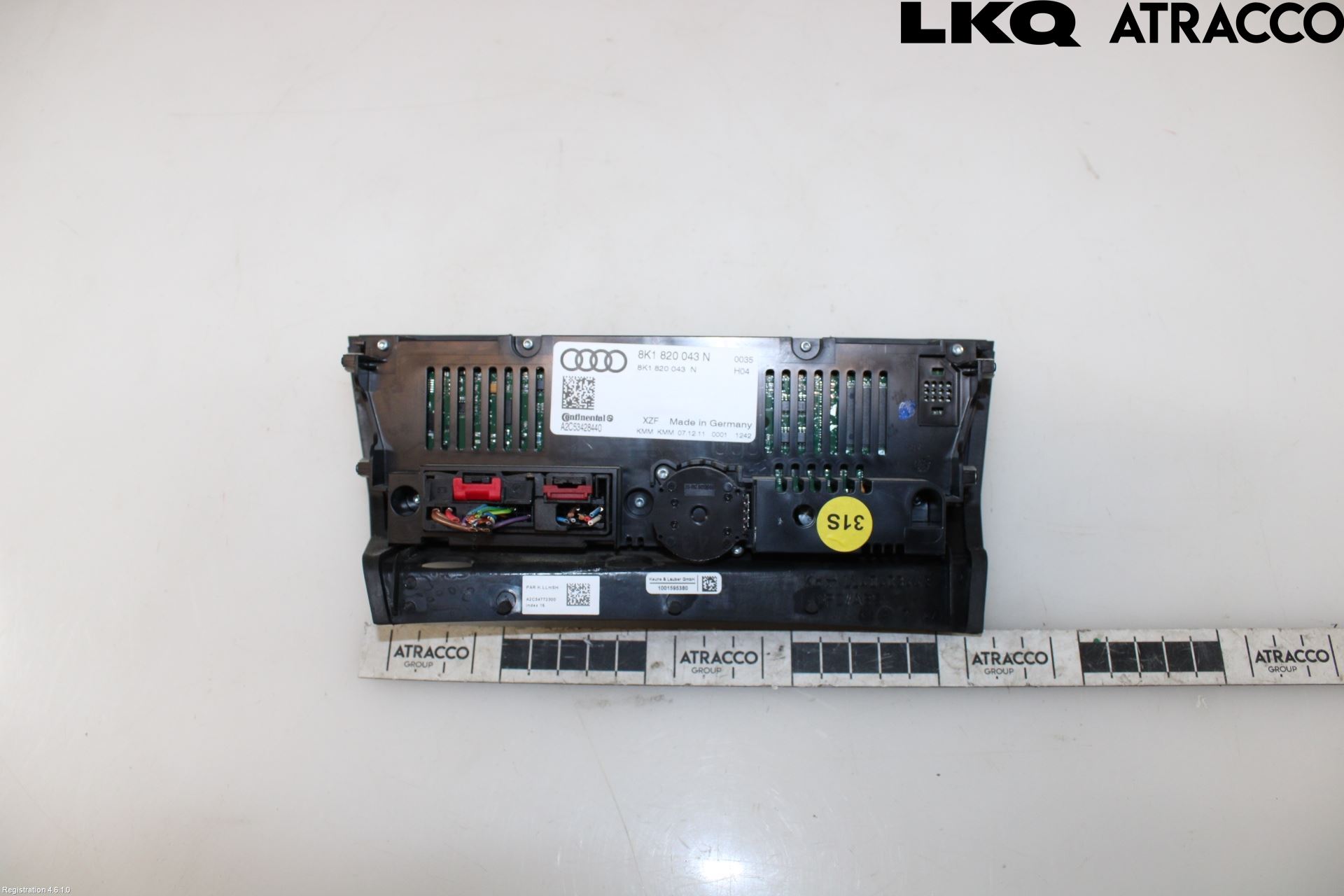 Audi A5 07-16 Värmereglage