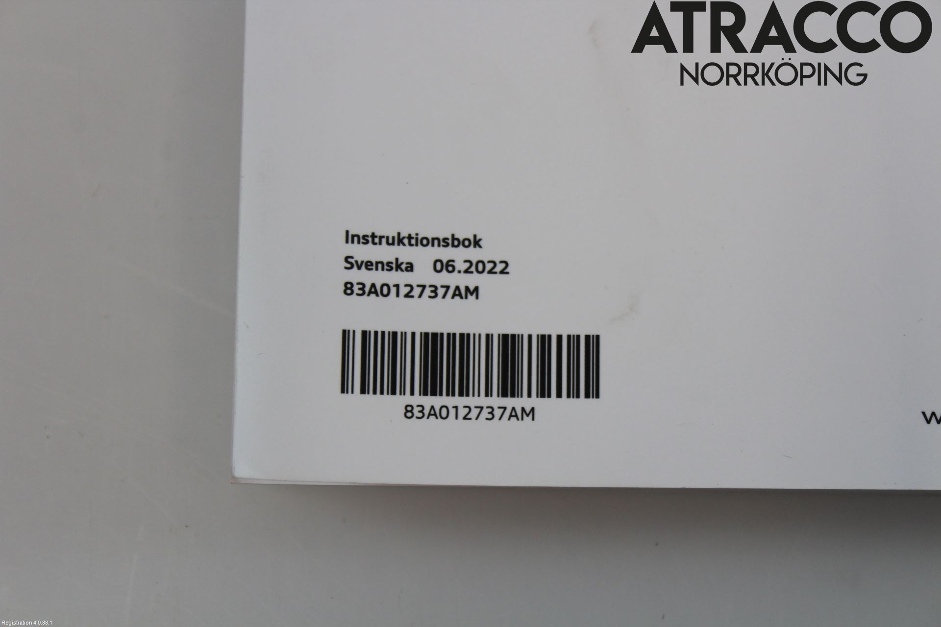 Audi Q3 F3 19- Instruktionsbok