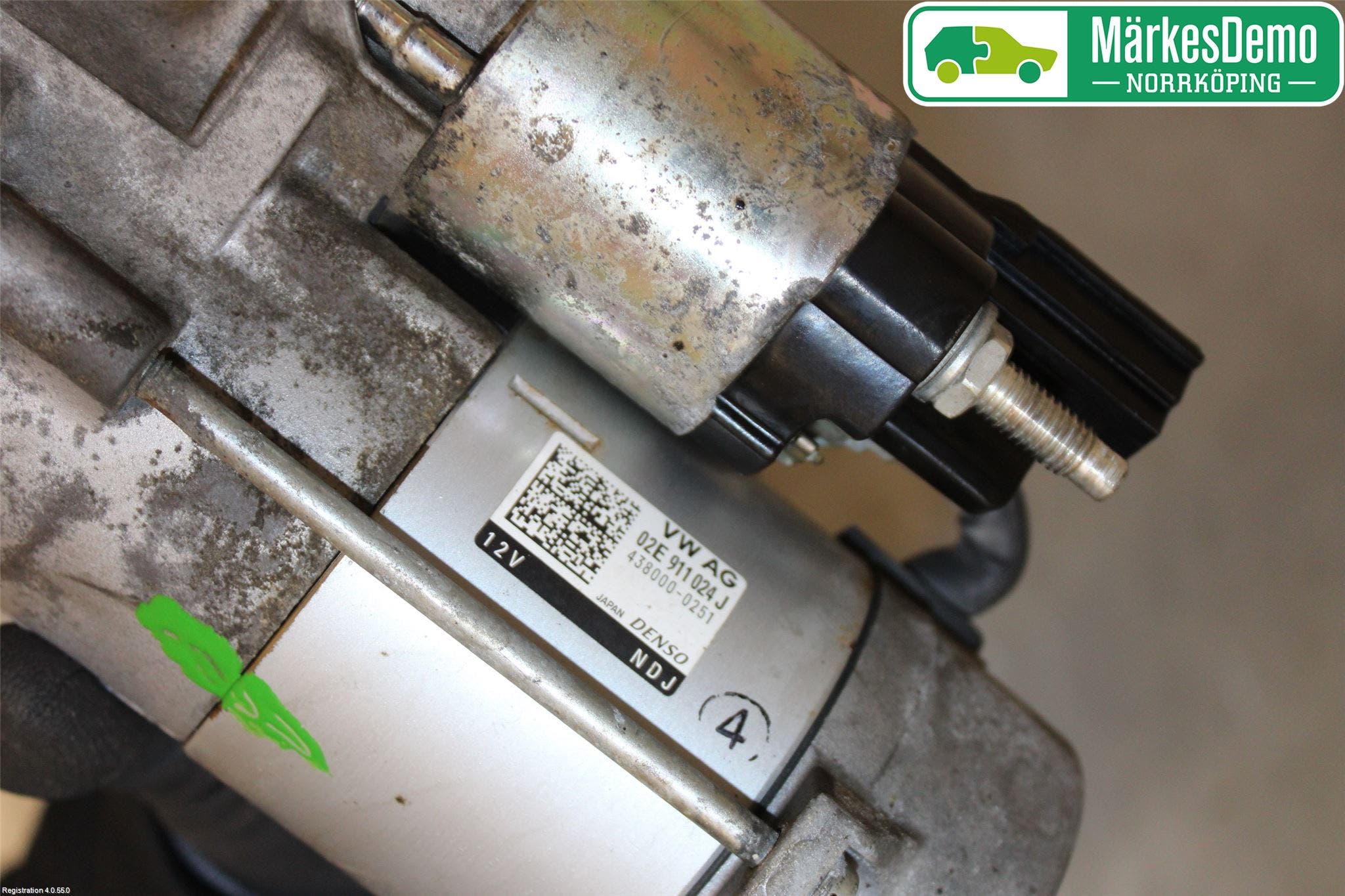 Volkswagen VW PASSAT 15-19 Startmotor Diesel