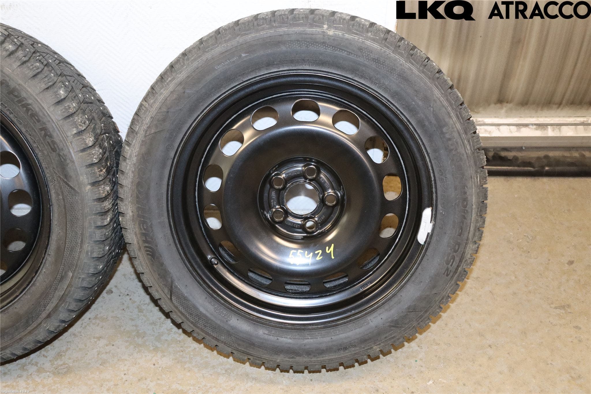 Skoda SCALA 19- Vinterdäck Plåtfälg 4St