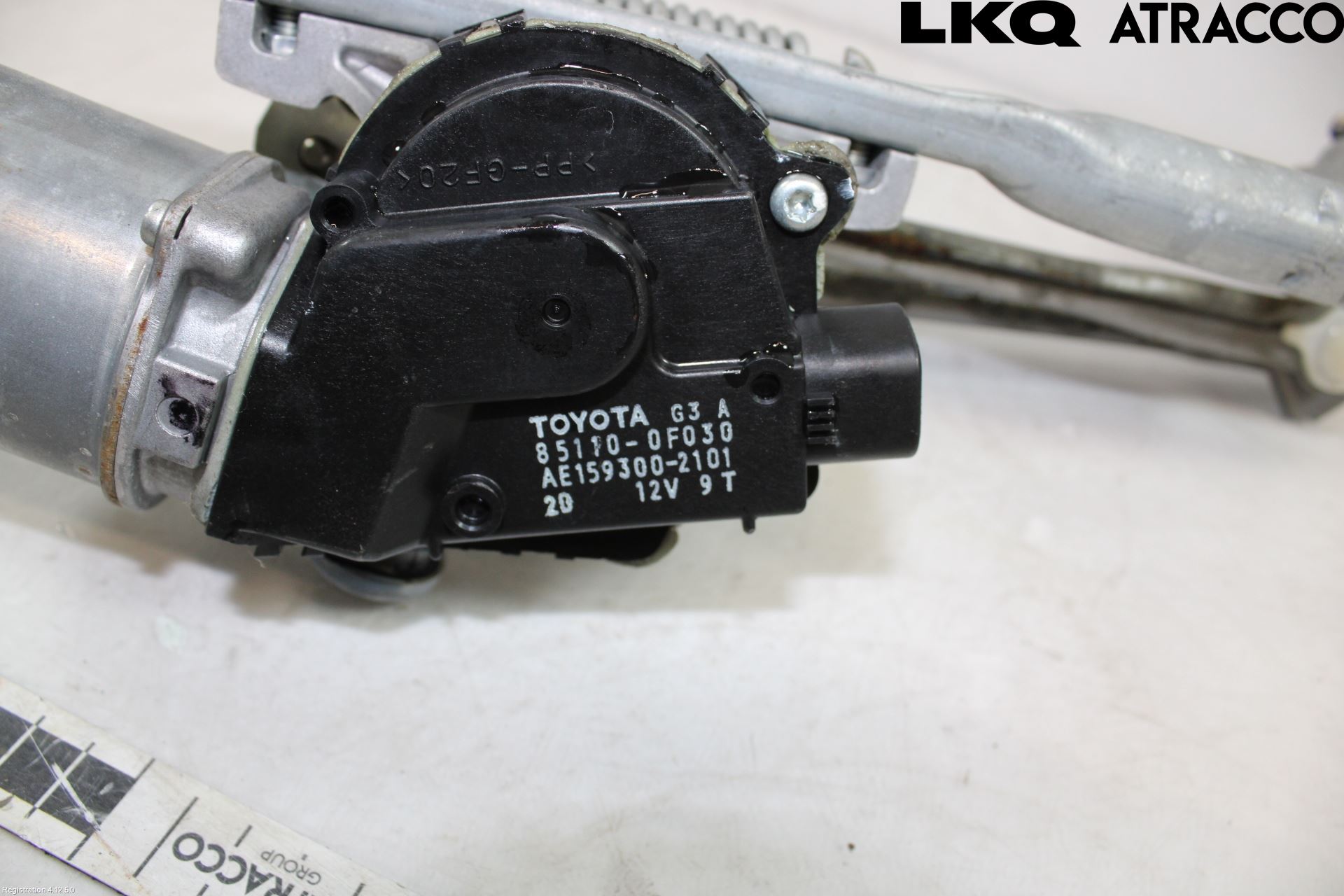Toyota VERSO 09-18 Torkarmekanism Vindruta