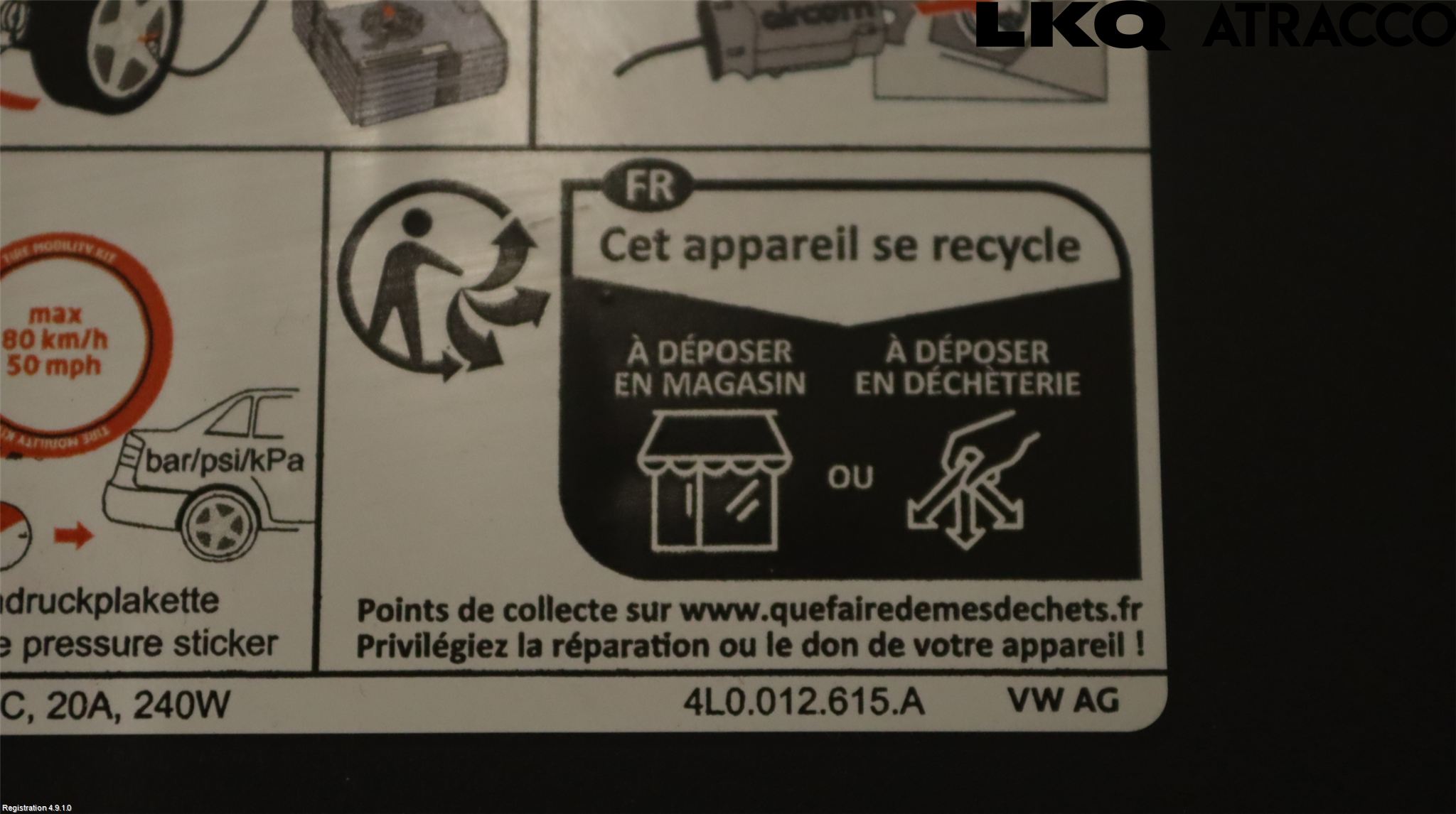 Audi Q7/SQ7 Kompressor Däck