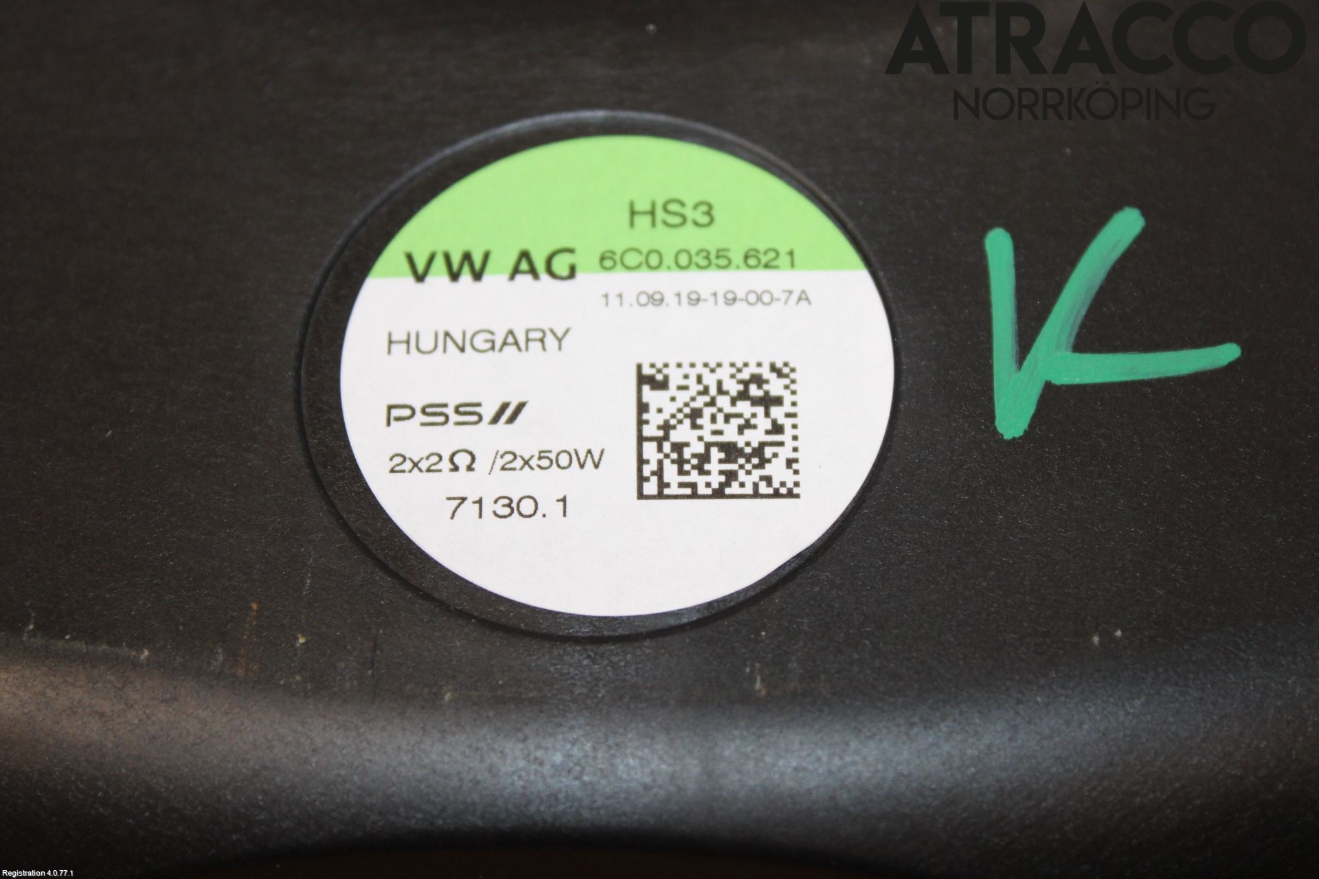 Cupra ATECA 19- Högtalare