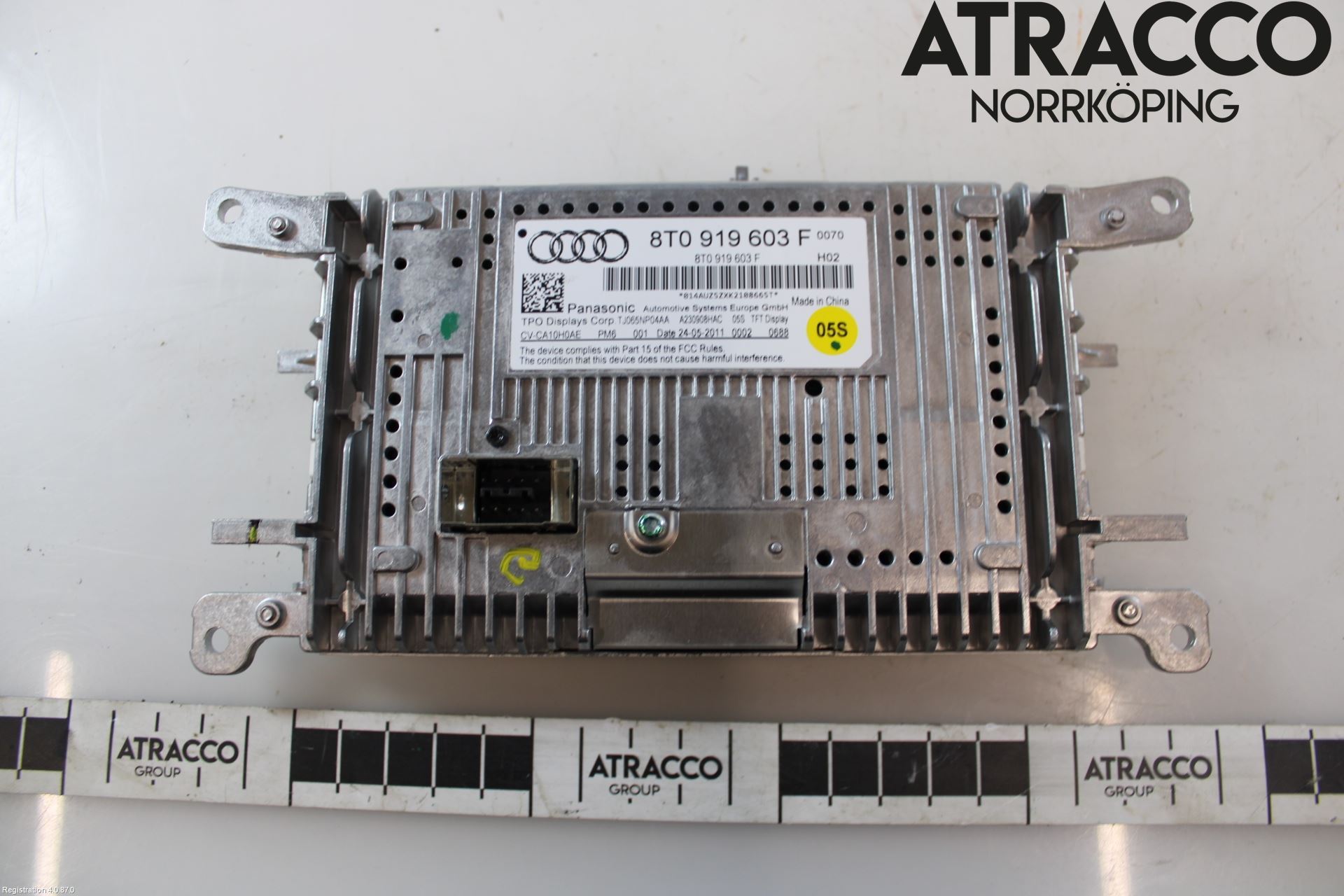 Audi A4/S4 08-11 Multifunktionsdisplay
