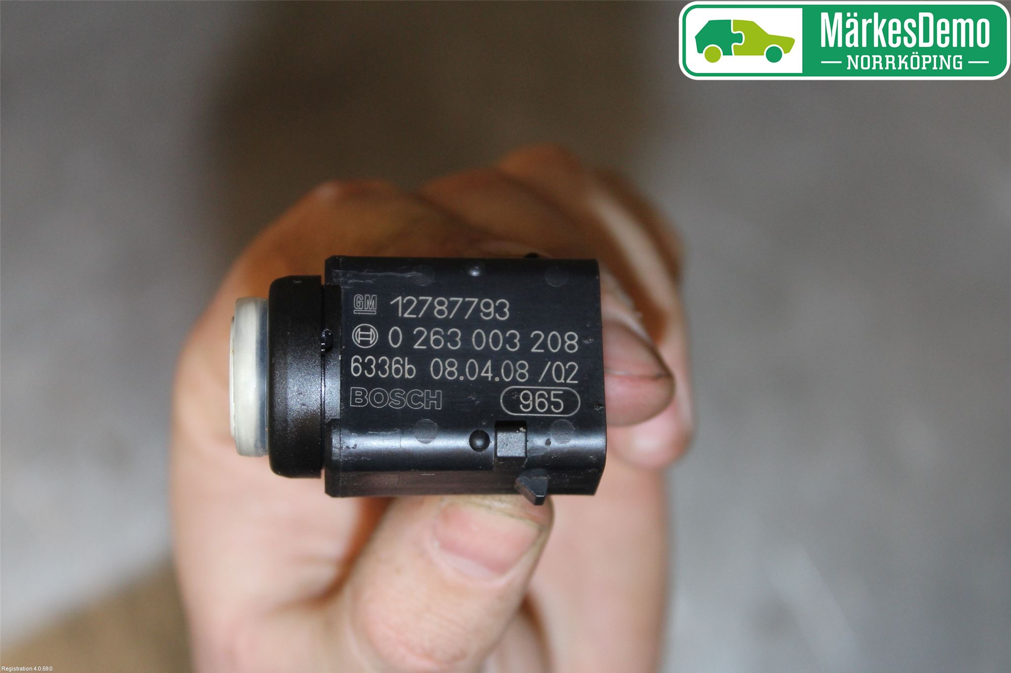 Saab 9-3 VER2/VER3 08-15 Parkeringshjälp Backsensor