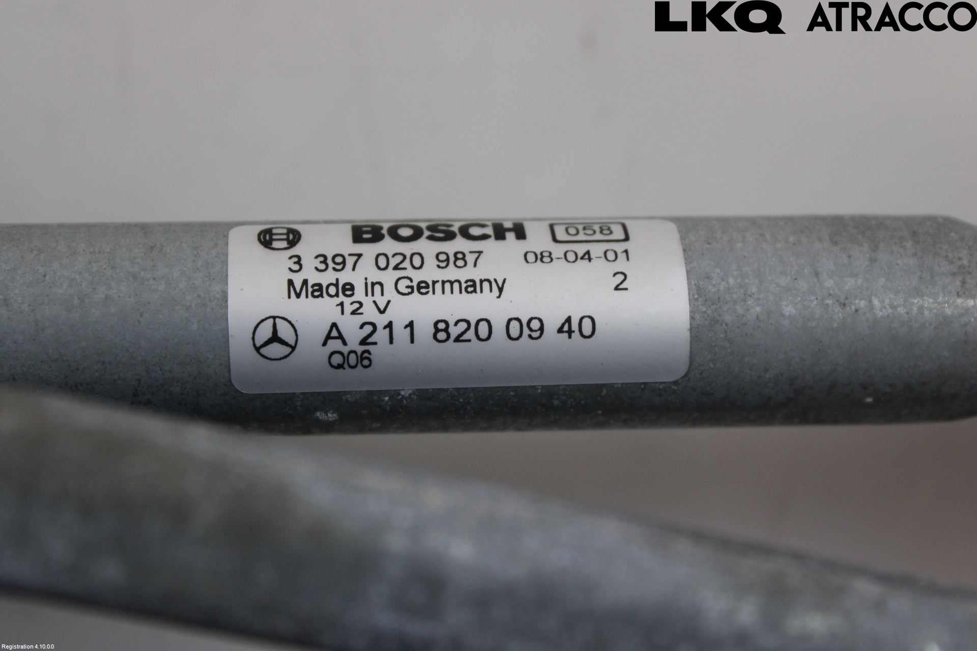 Mercedes-Benz MB E-KLASS (W211) 02-09 Torkarmekanism Vindruta