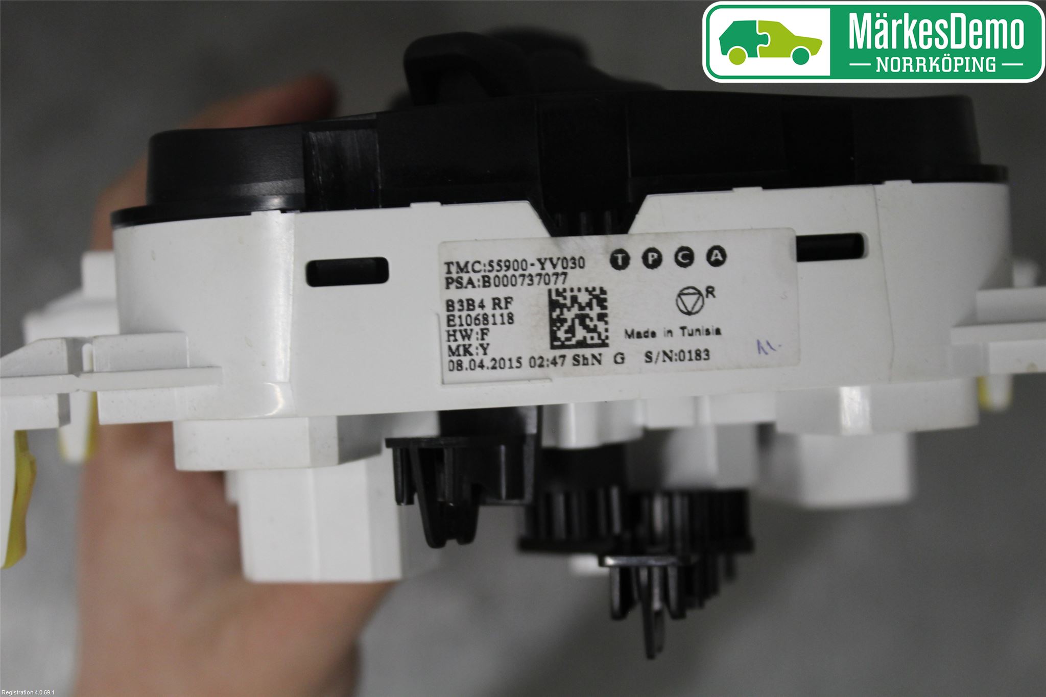 Toyota AYGO 15-21 Värmereglage