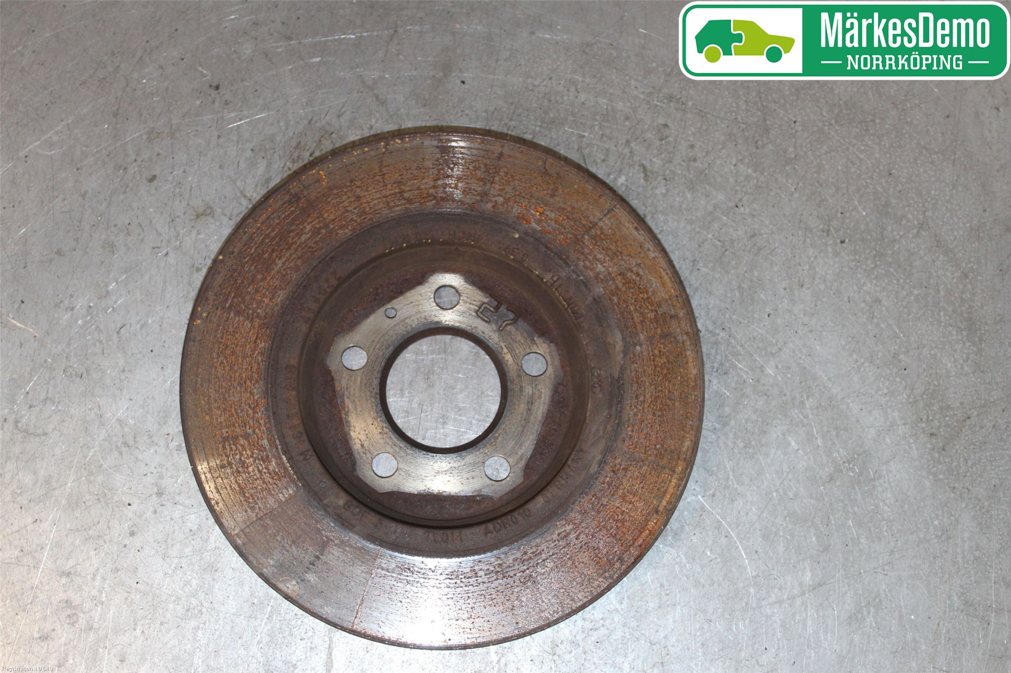 Audi A4/S4 B9 16-19 Bromsskiva Bak