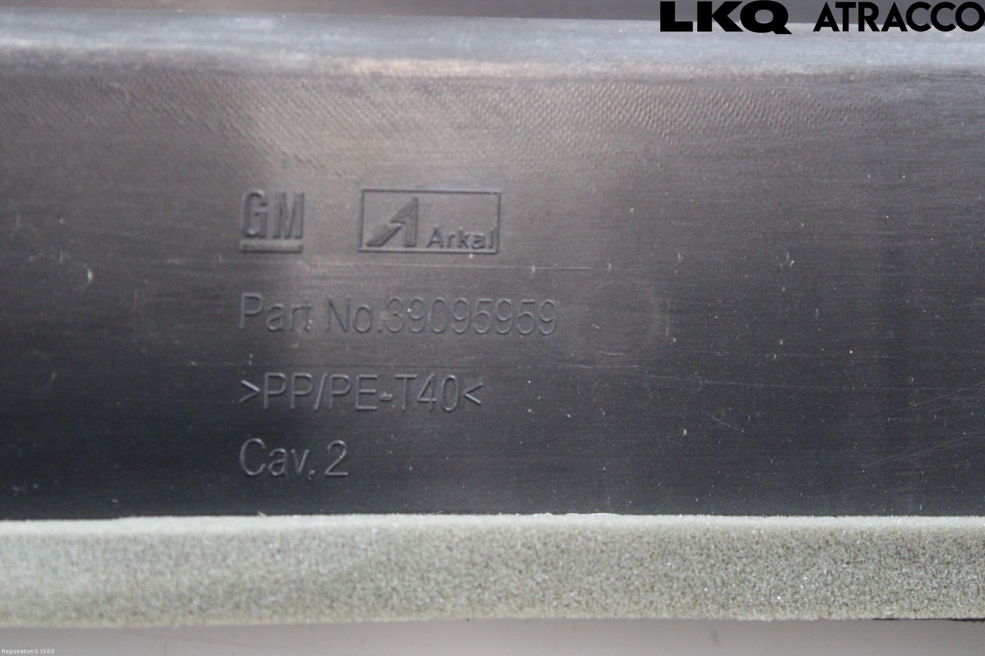 Opel INSIGNIA 17- Torpedplåt-Torpedplast