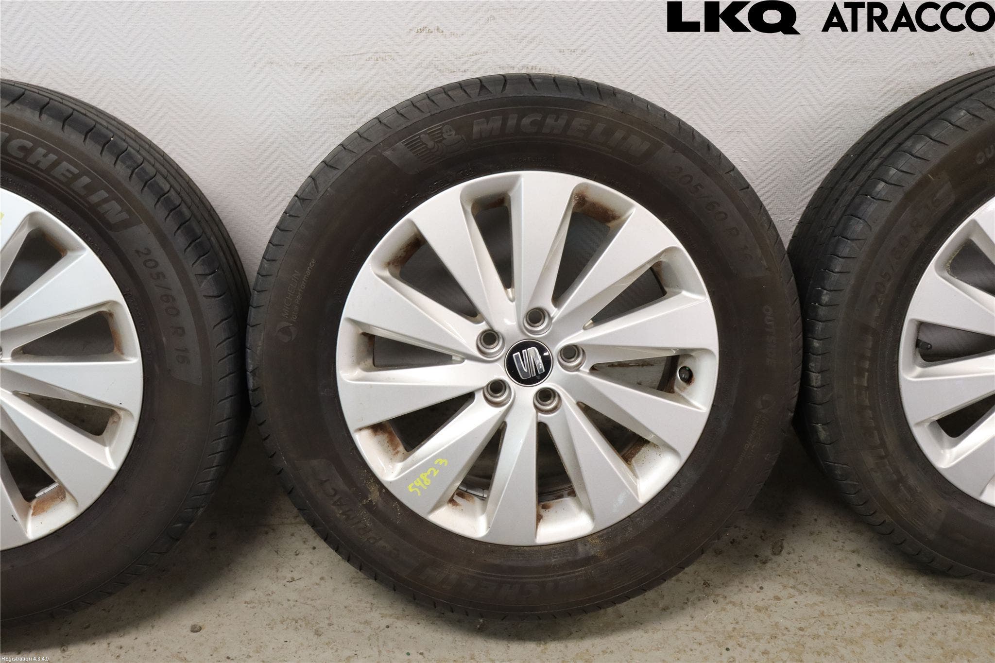 Seat ARONA Sommardäck Alumfälg 4St