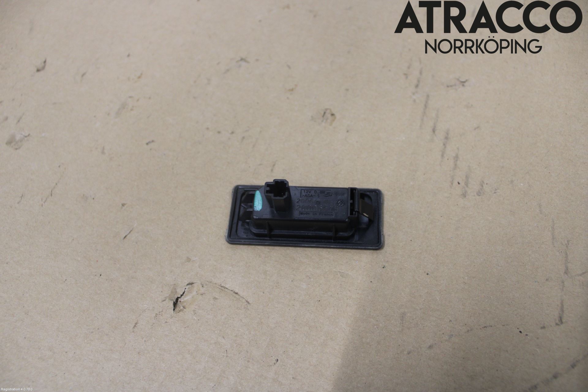 Volkswagen VW SHARAN 11- Skylt Belysning