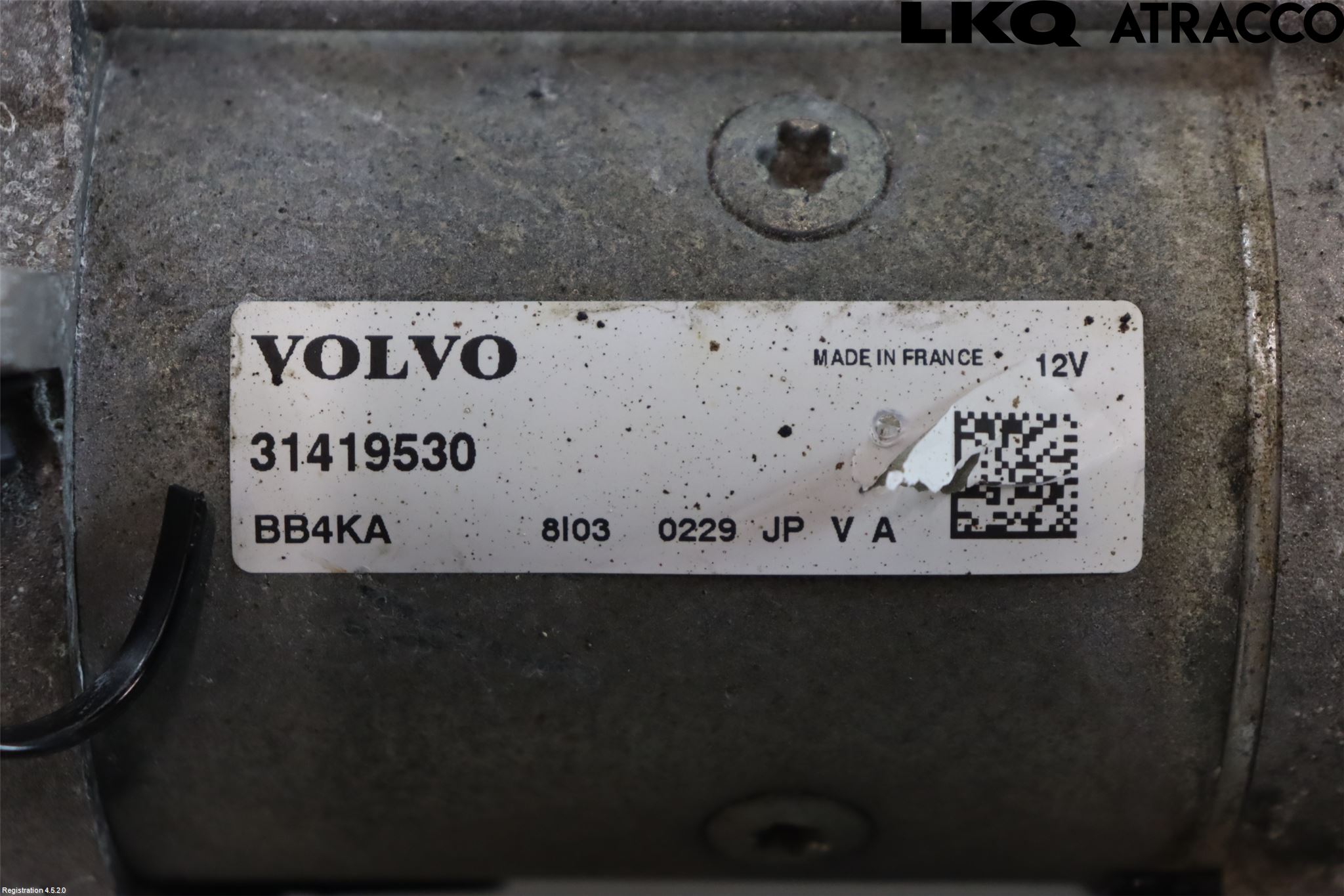 Volvo V60 19- Startmotor Diesel
