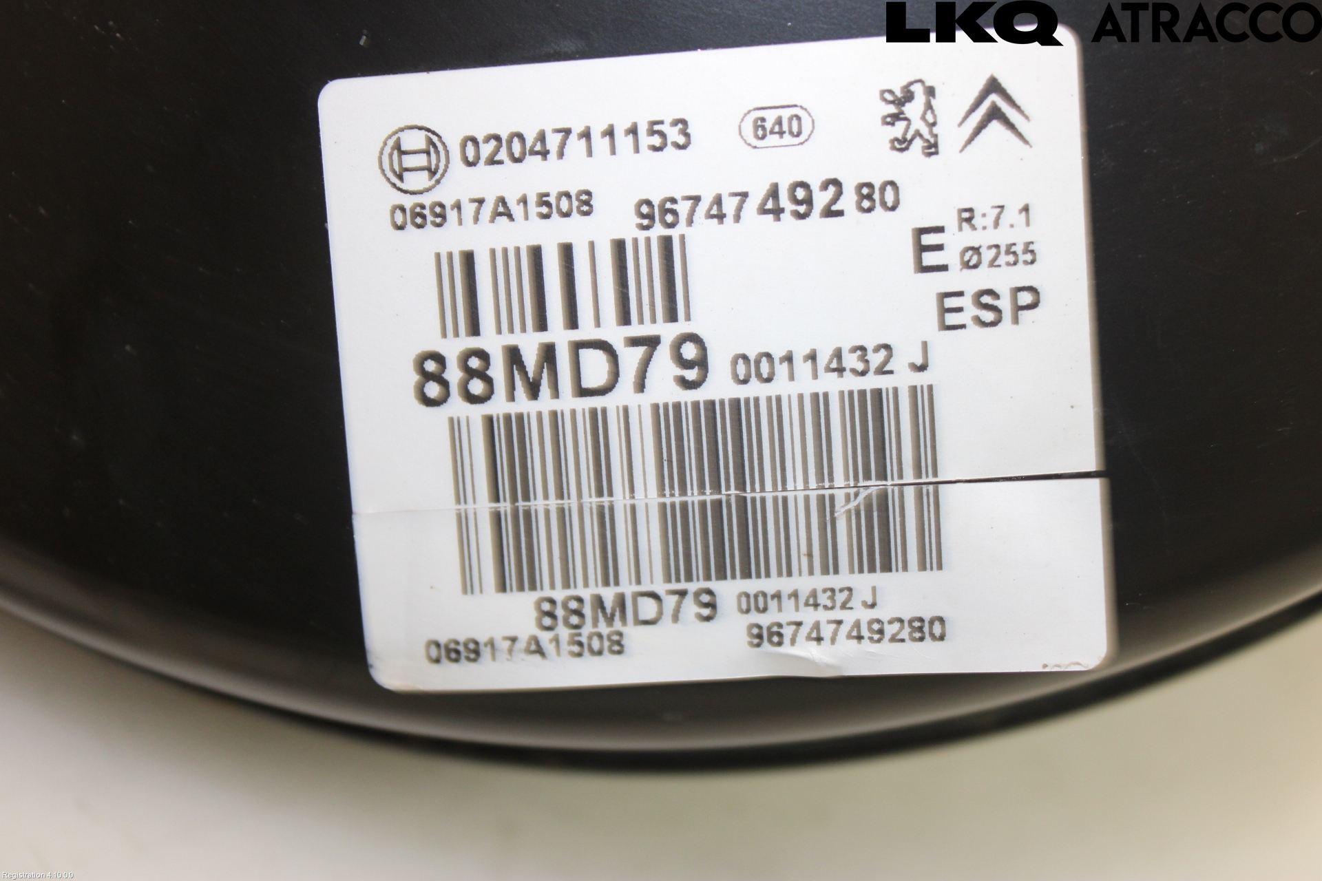 Citroen C4 II 11-18 Bromsservo