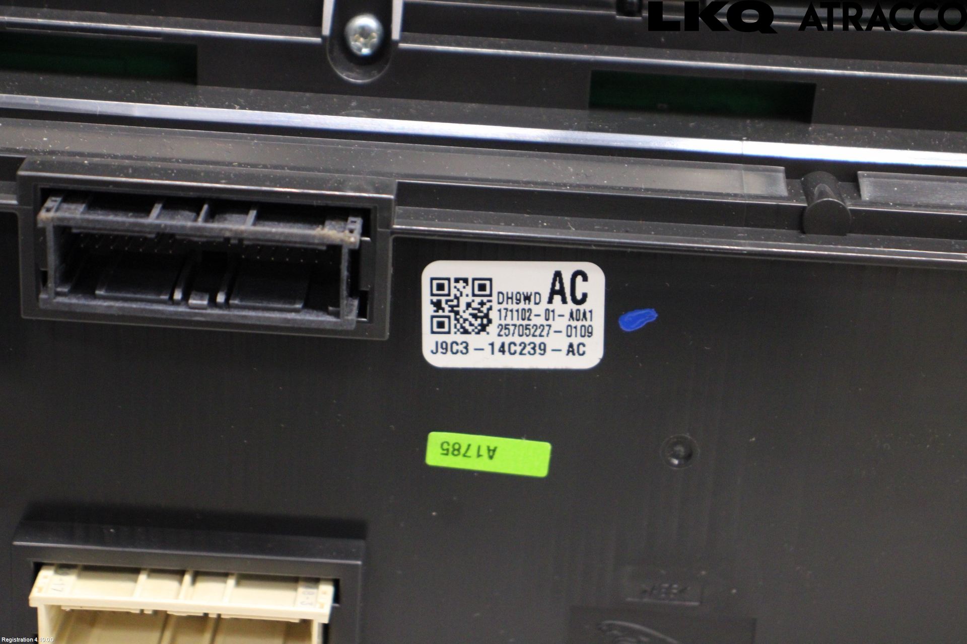 Jaguar E-PACE 17- Värmereglage