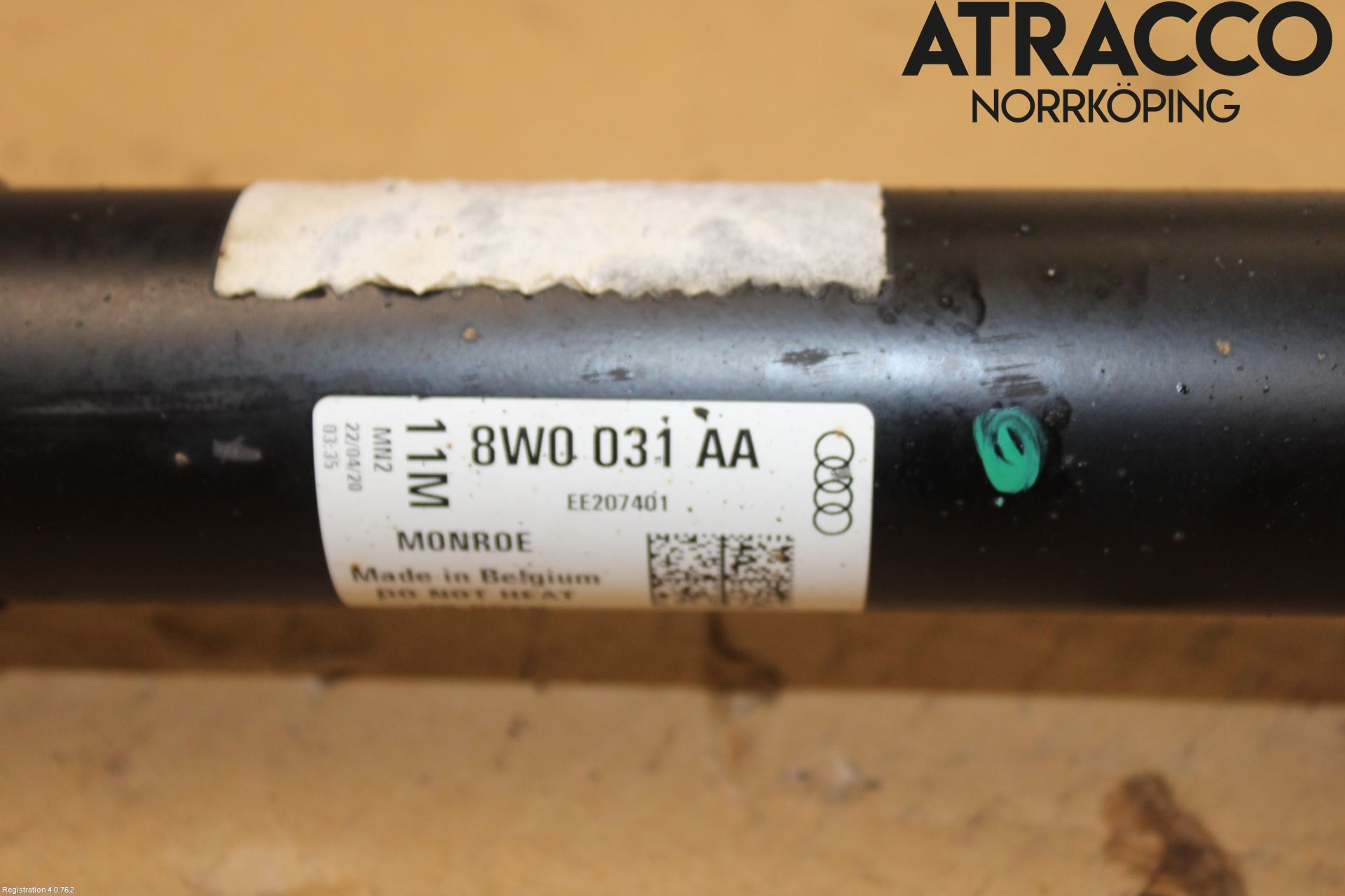 Audi A4/S4 B9 20- Fjäderben Fram Vänster