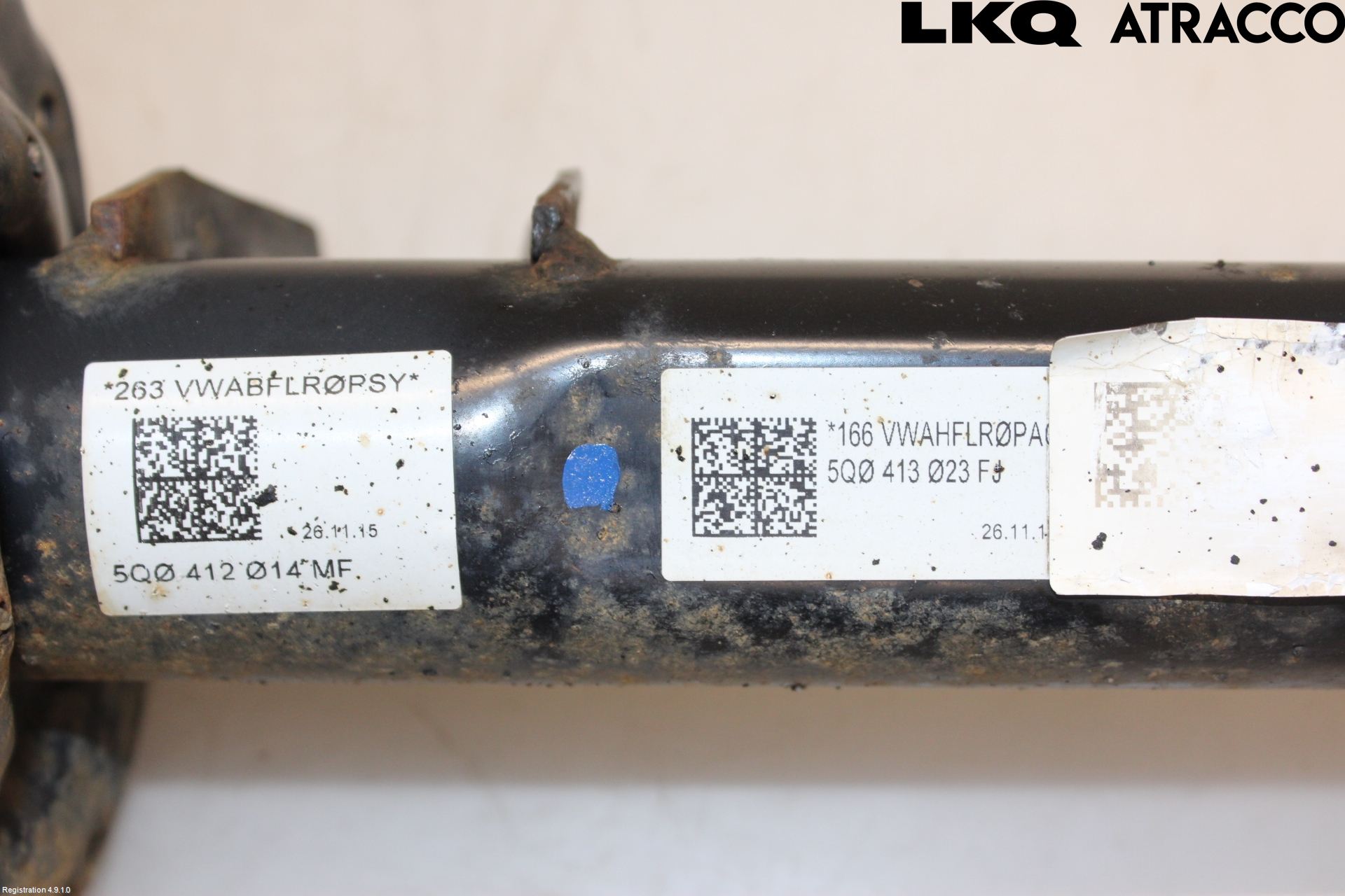 Volkswagen VW GOLF SPORTSVAN 15-20 Fjäderben Fram Höger