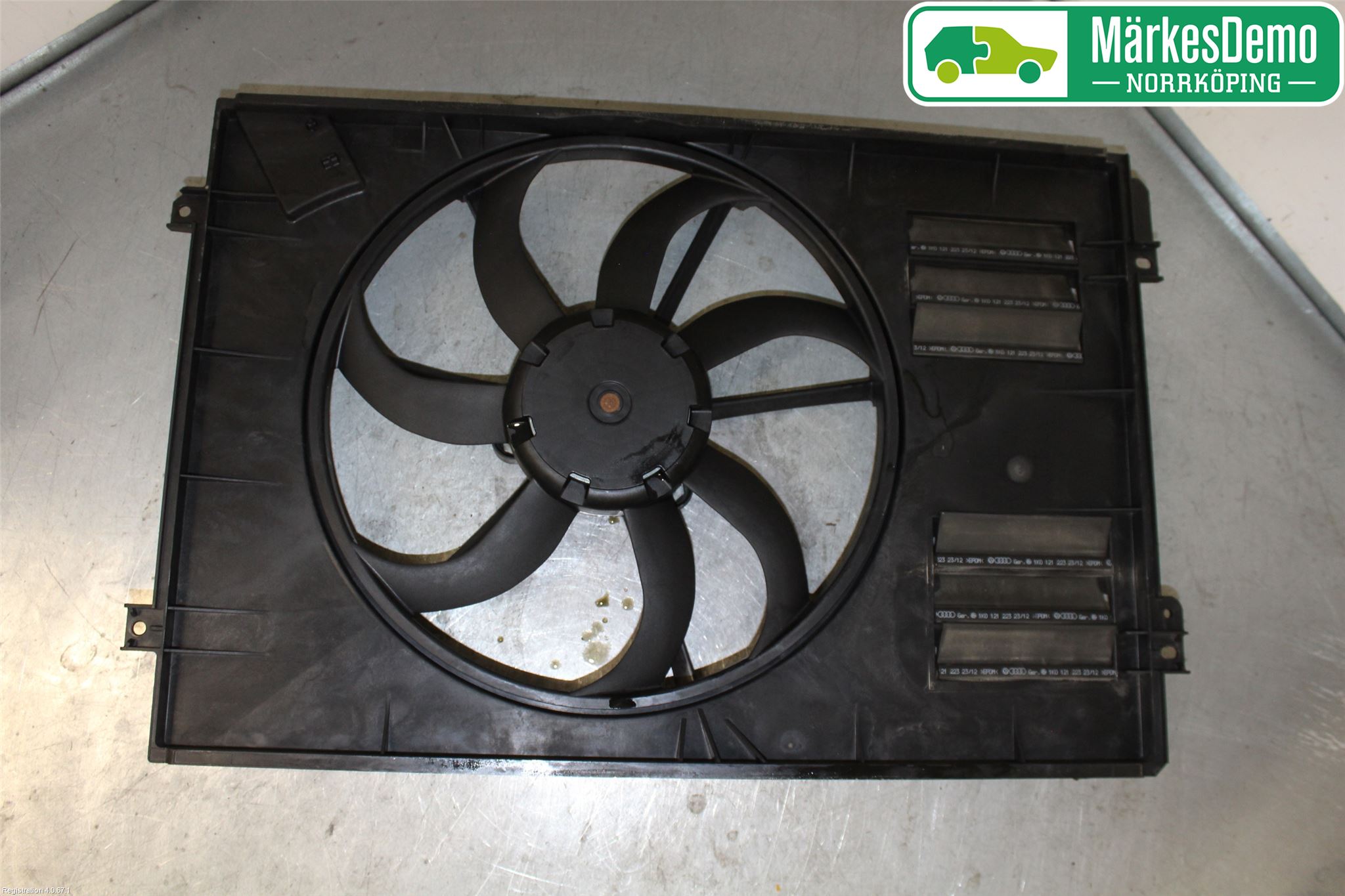 Skoda OCTAVIA (1Z) 05-13 Kylfläkt El