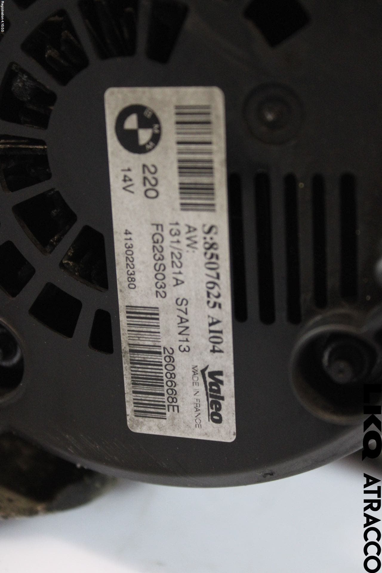 BMW 5 F10/F11/F18 09-17 Generator