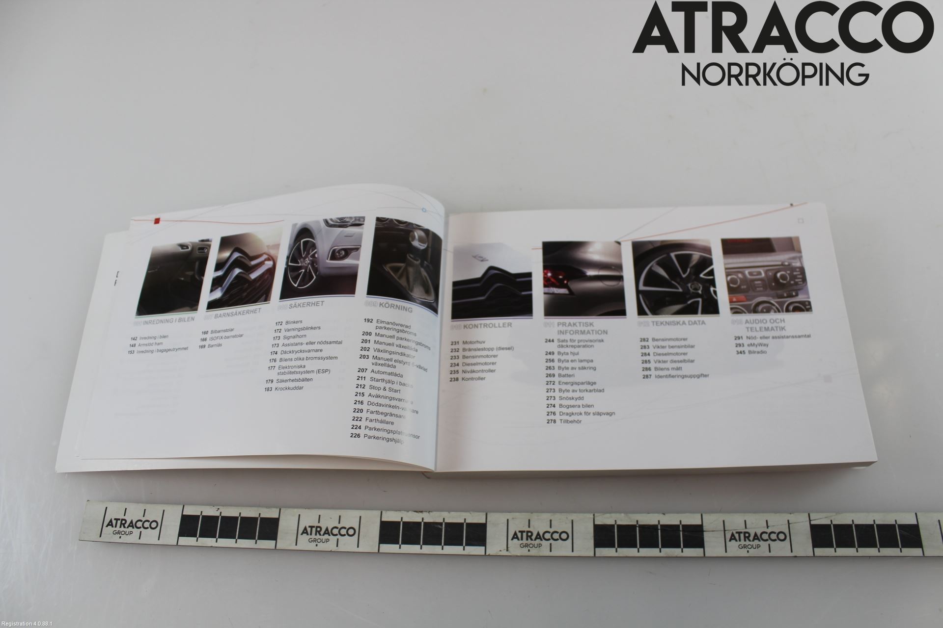 Citroen DS4 Instruktionsbok