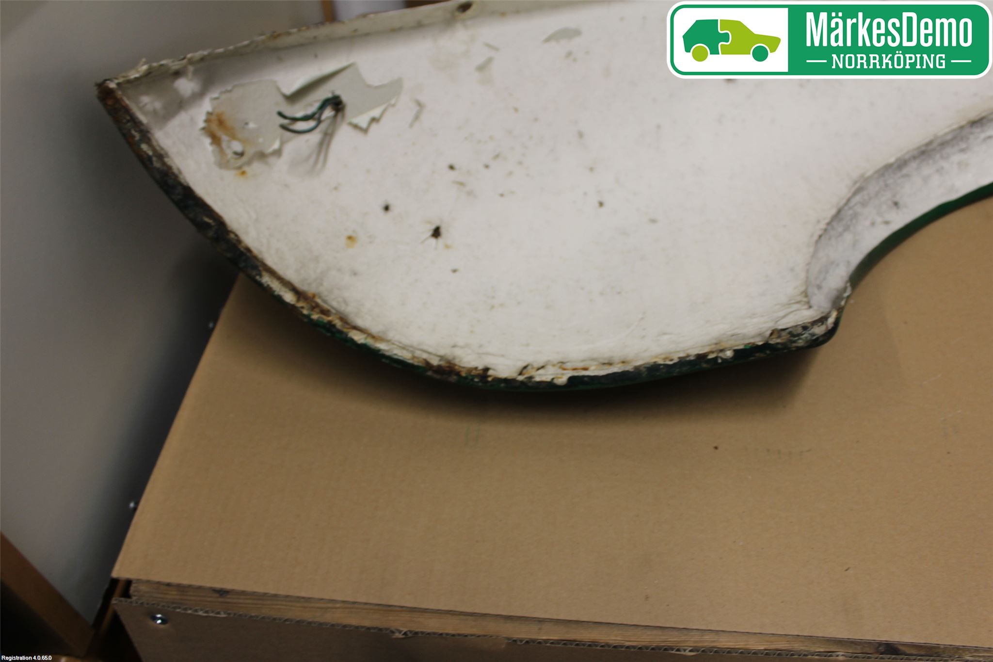 BMC ÖVRIGT/DIREKTIMPORT Skärm Bak Vänster