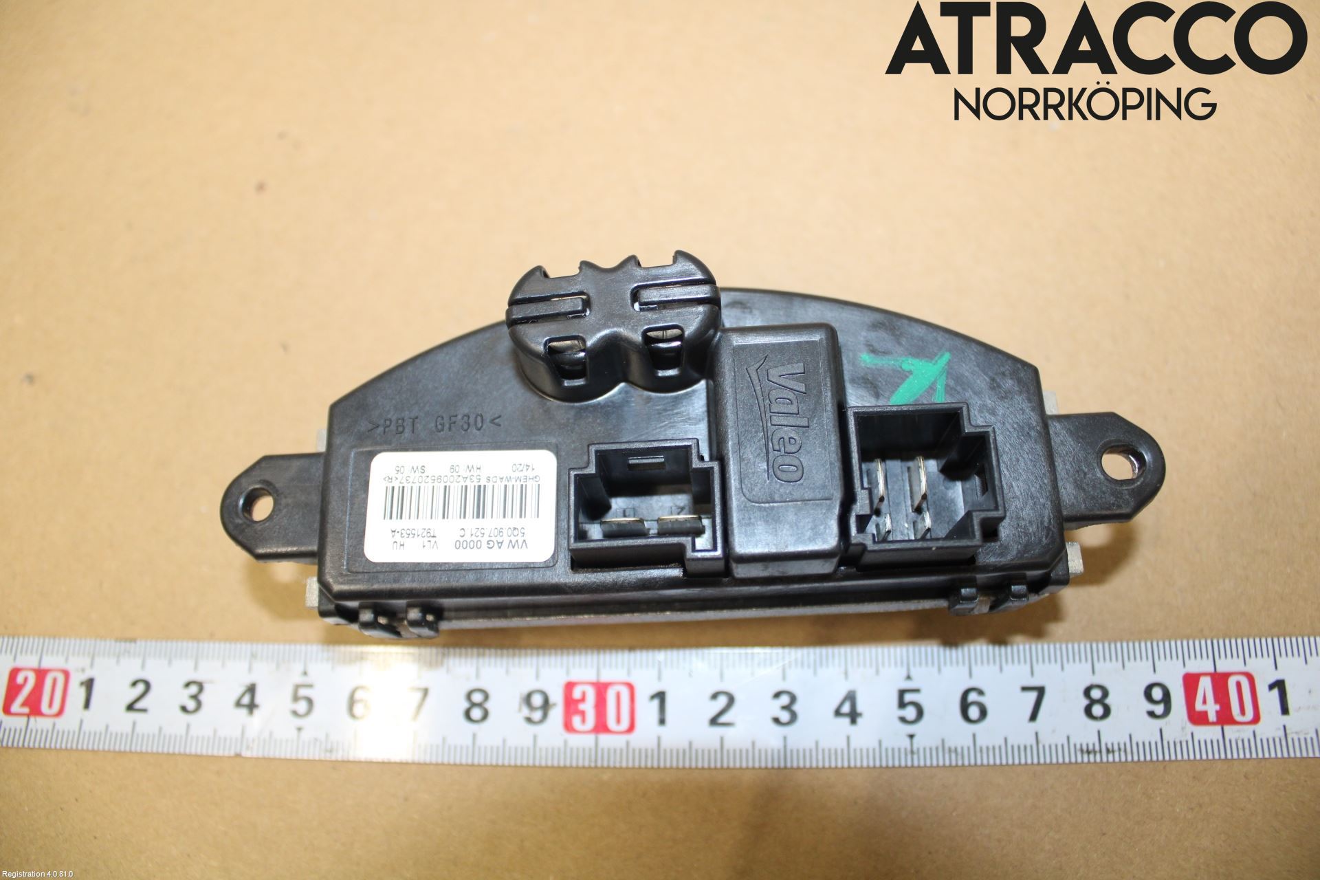 Audi A1 19- Värmefläktsmotstånd