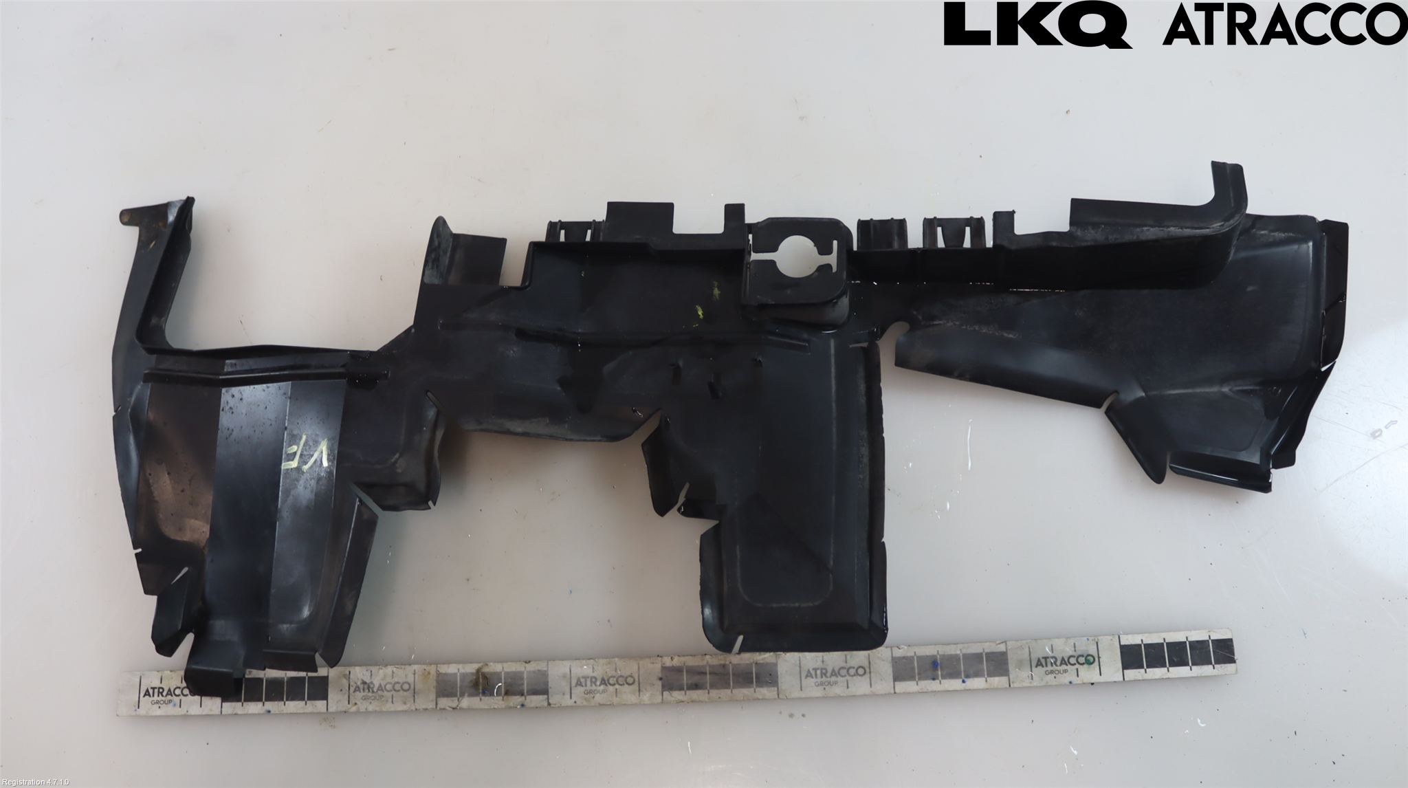 Audi Q5 09-16 Deflektor Plåt-Plast Kylning