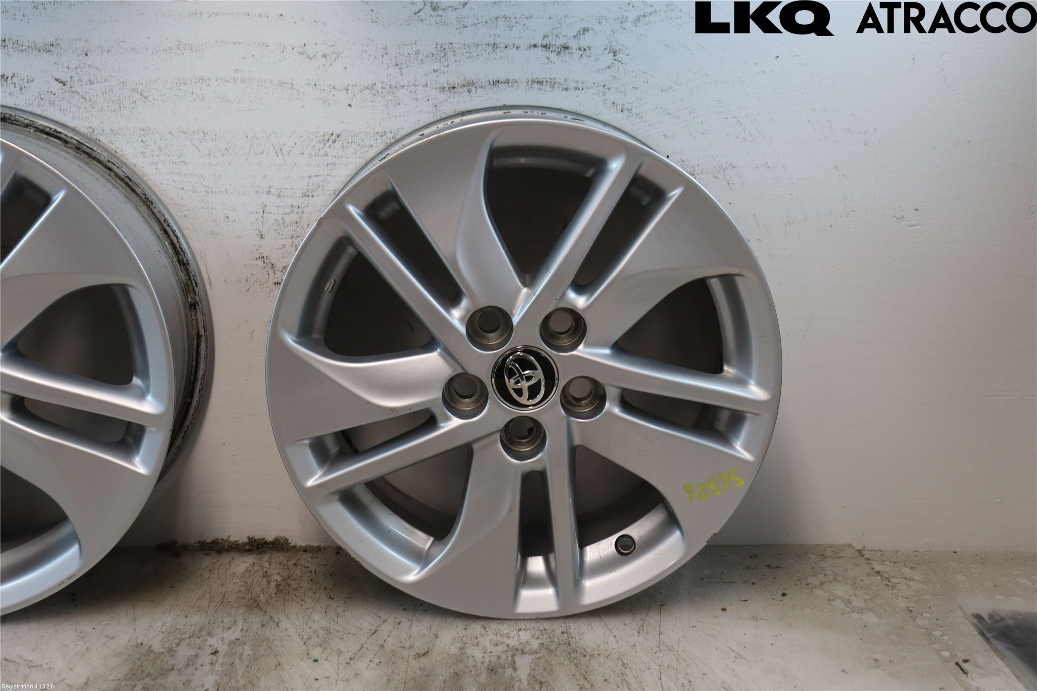 Toyota YARIS XP21 20- Fälgsats Aluminium