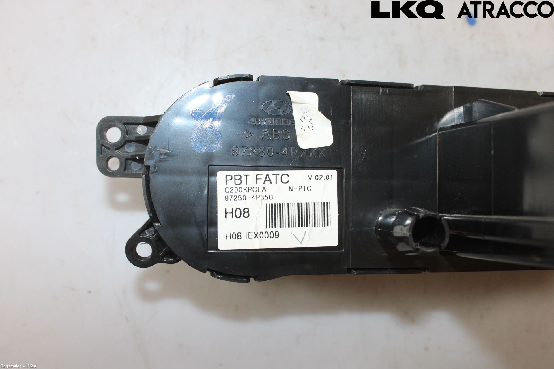 Hyundai i20 PB 09-14 Värmereglage