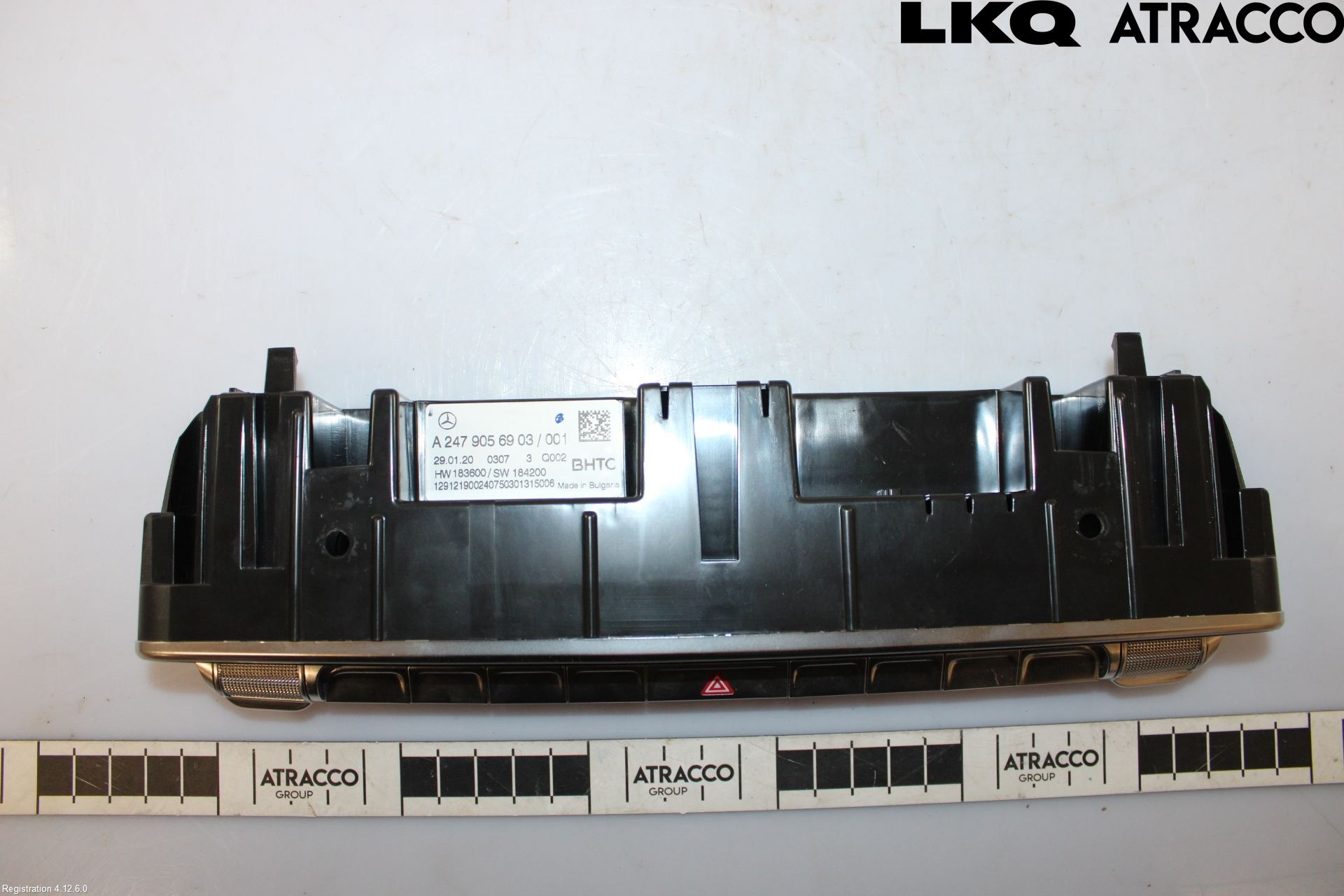 Mercedes-Benz MB A-KLASS (W177) 18- Värmereglage