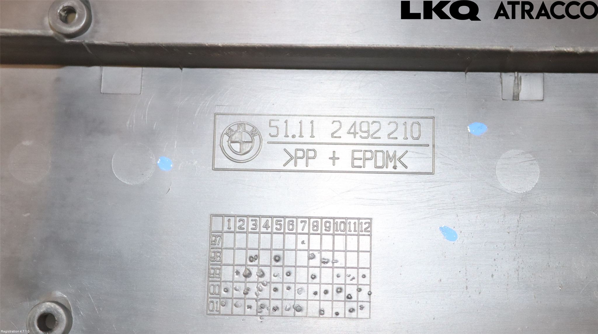 BMW 3 E46      98-05 Stötfångardel Fram Mitt