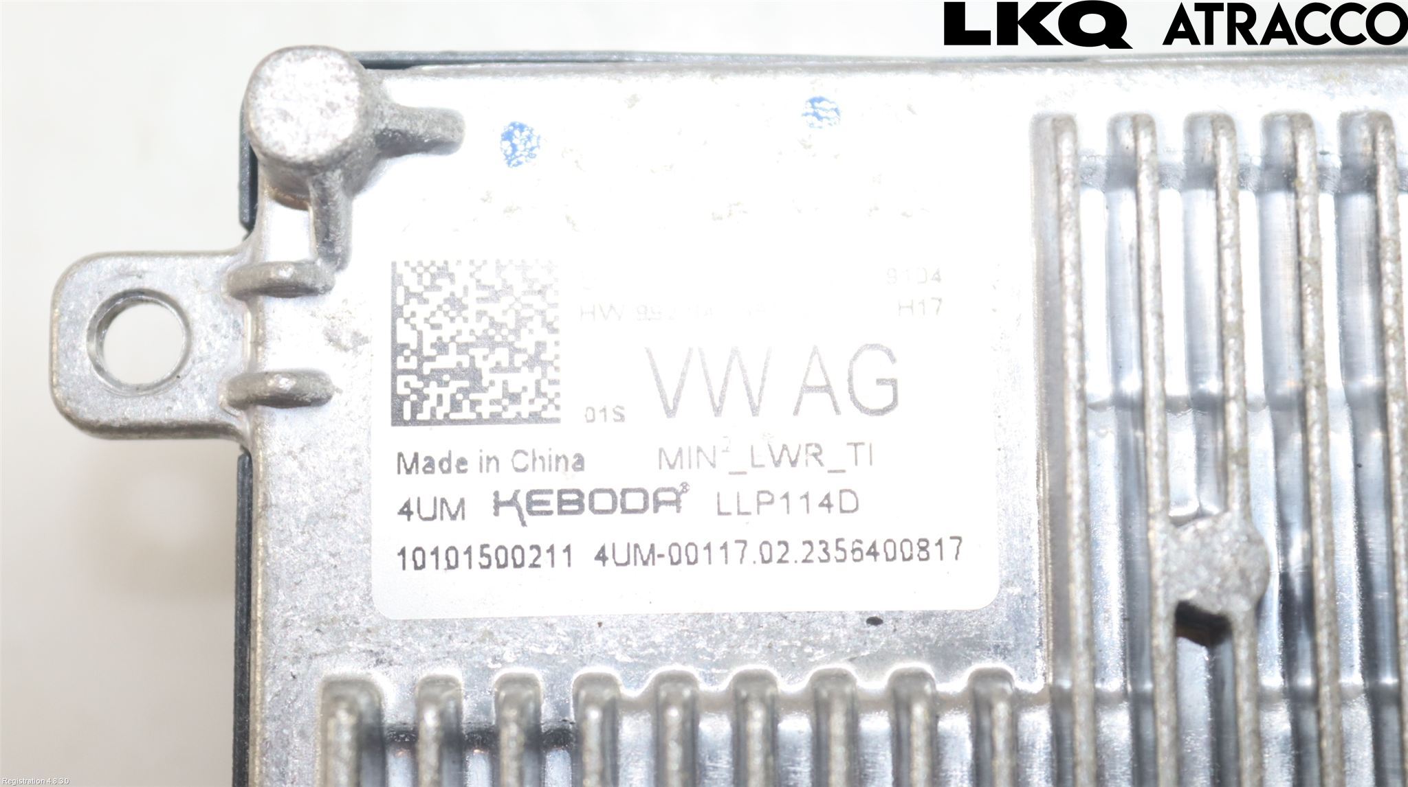 Volkswagen VW ID.3 21- Styrenhet Strålkastare