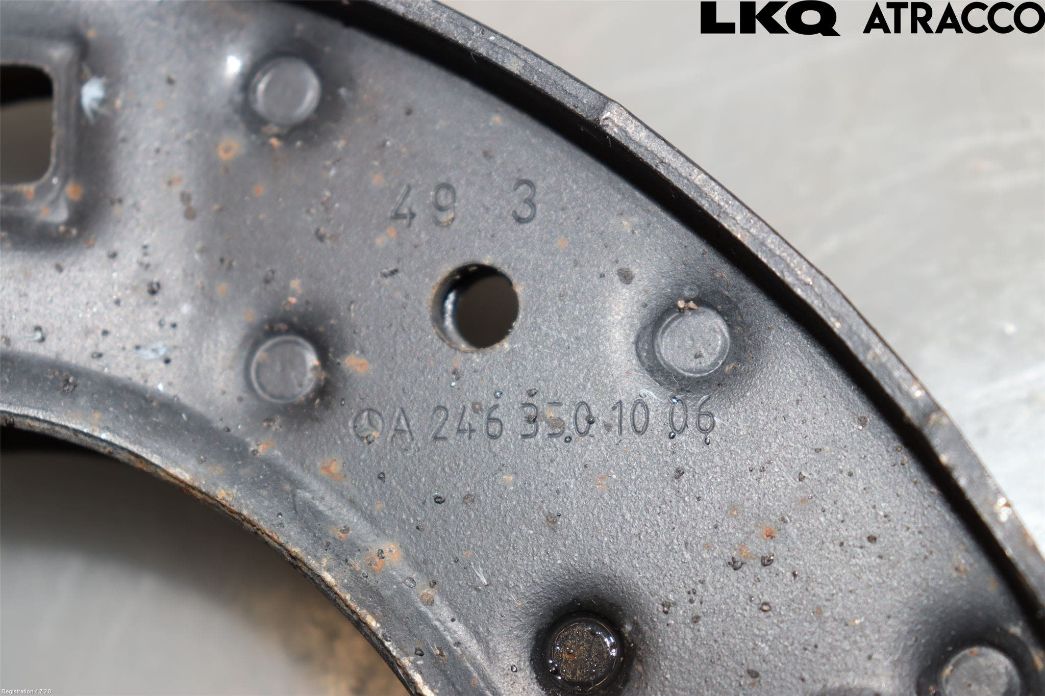 Mercedes-Benz MB B-KLASS (W246/W242) 12-19 Bärarm Bak Övre Vänster