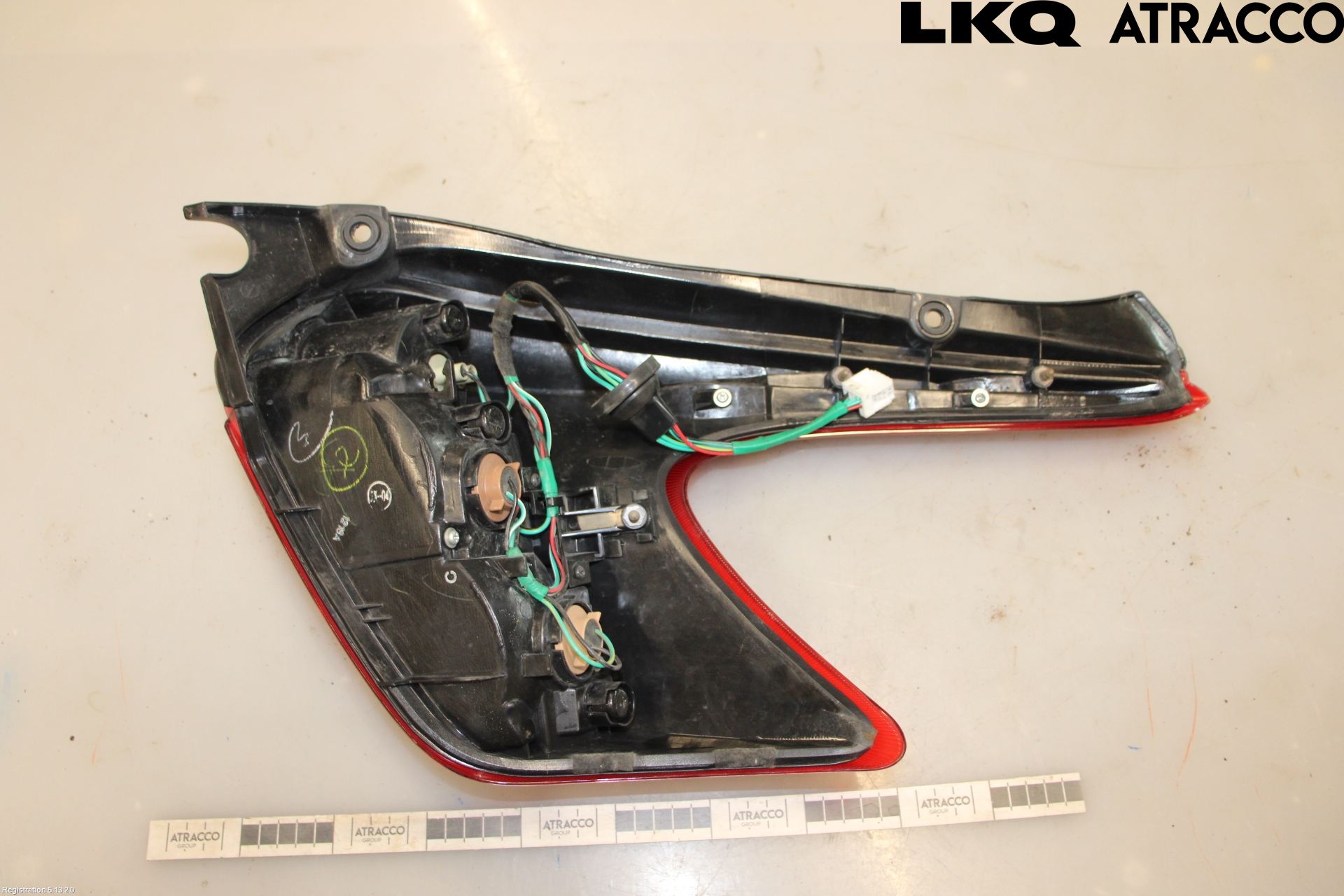 Nissan JUKE 10-14 Bakljus Vänster
