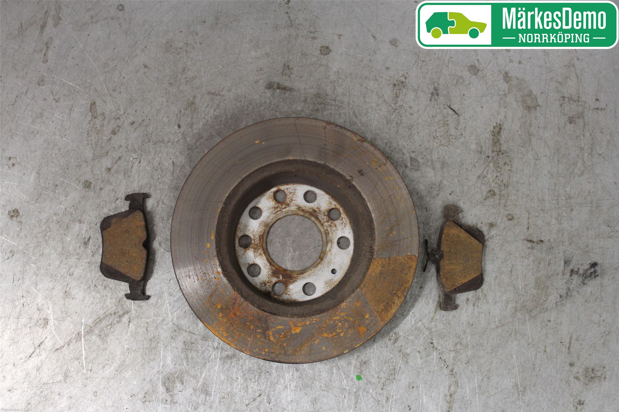 Audi A3/S3 8V 13-20 Bromsskiva Bak
