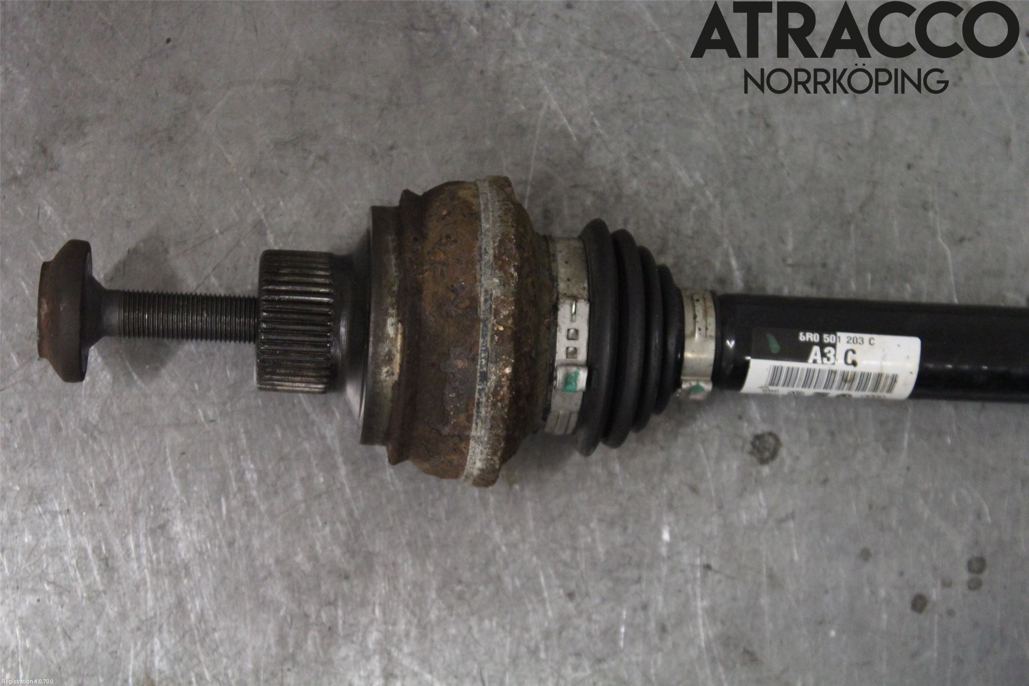 Audi Q5 09-16 Drivaxel Bak Vänster