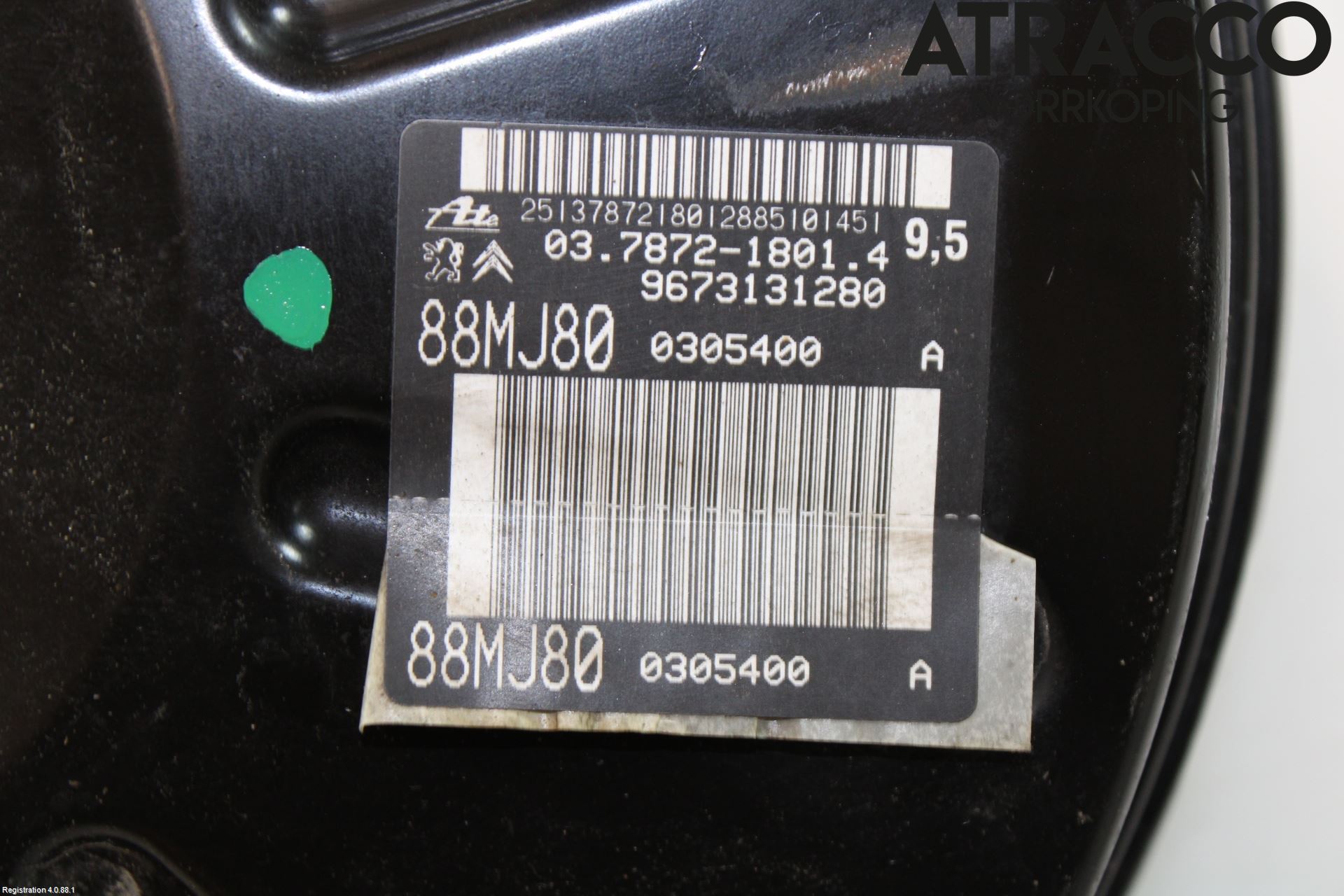 Citroen C4 GRAND PICASSO 14-18 Bromsservo