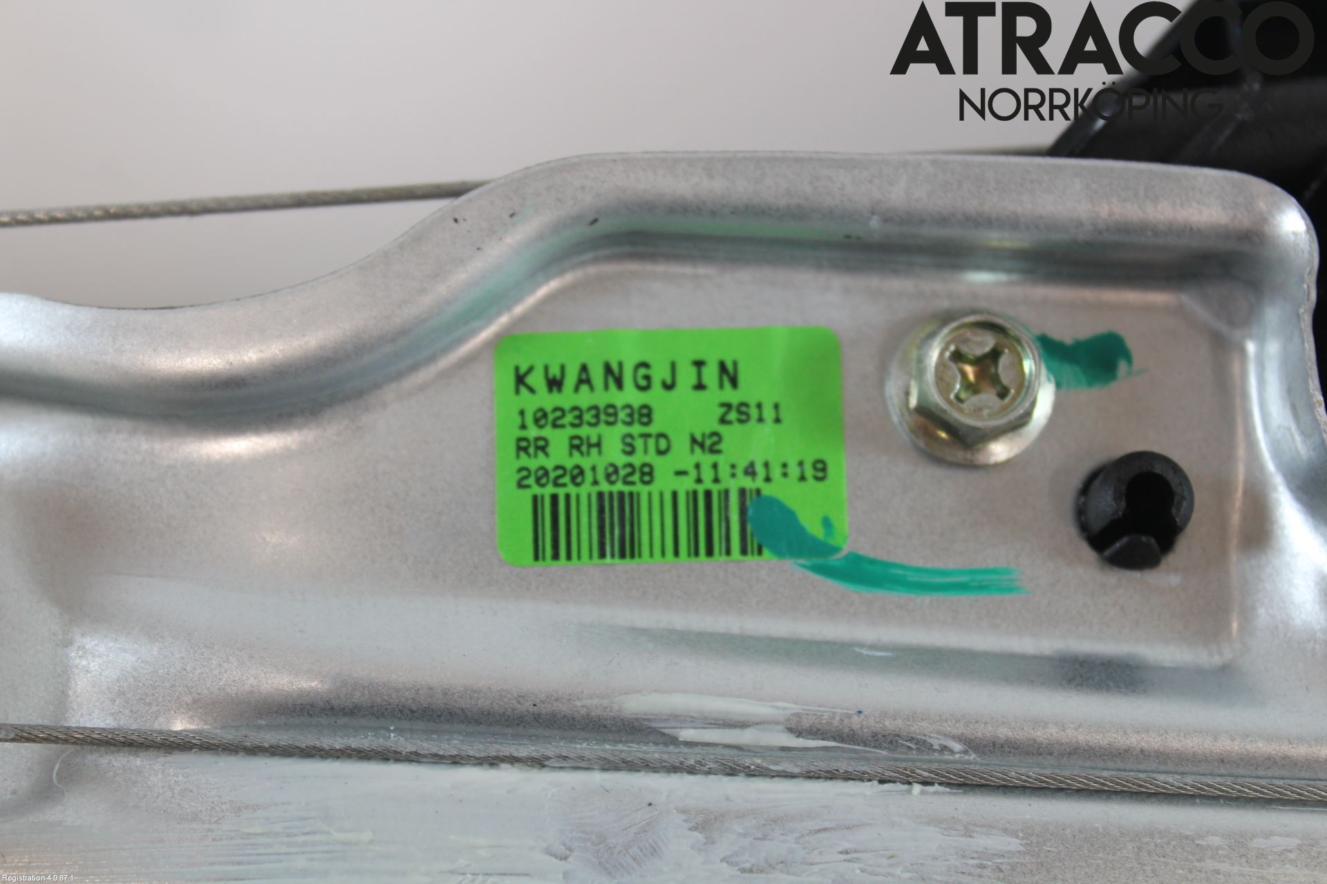 MG ZS EV 20- Fönsterhiss El Kompl