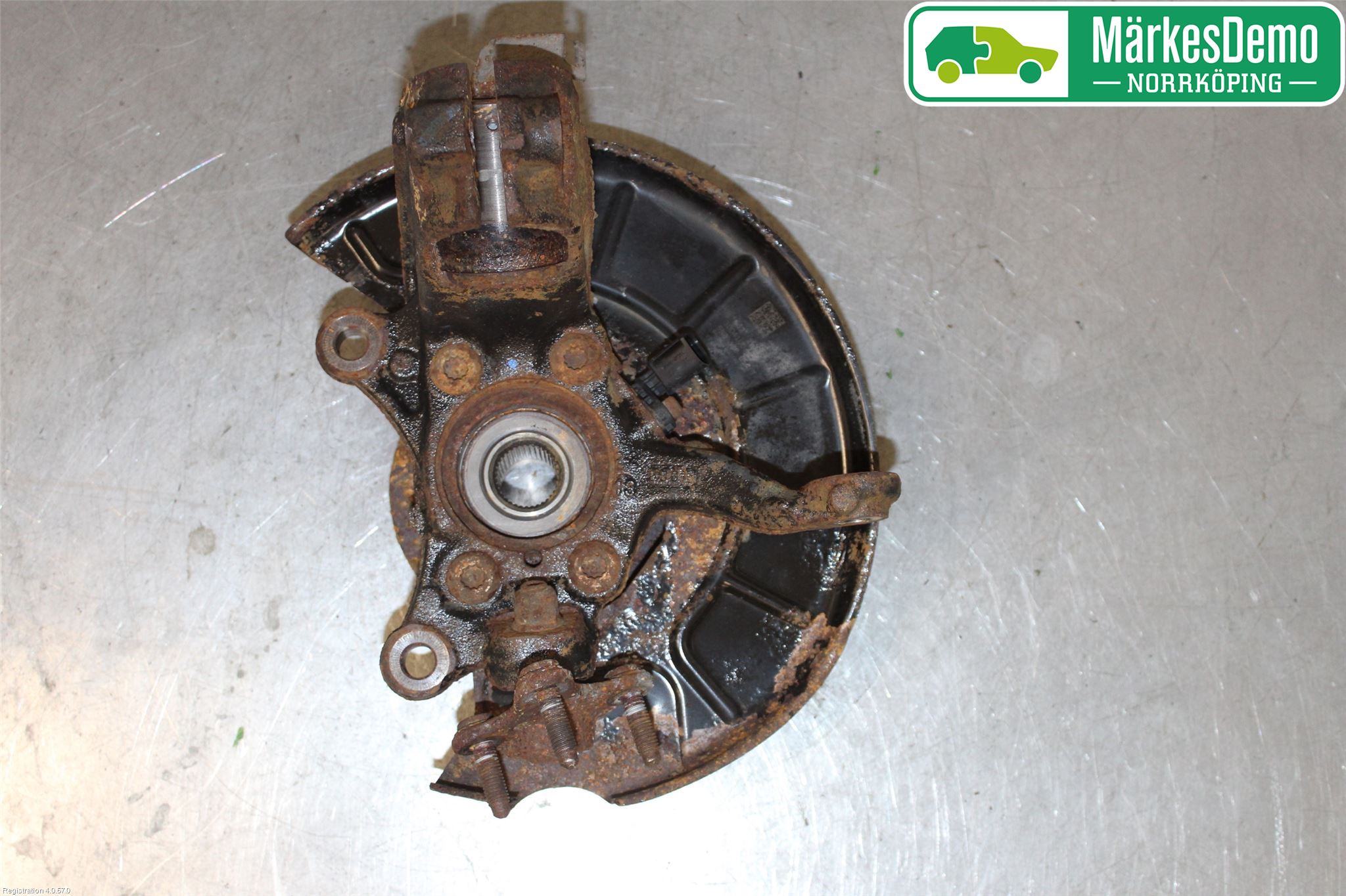 Volkswagen VW TIGUAN 07-16 Styrspindel Lagerhus Hö