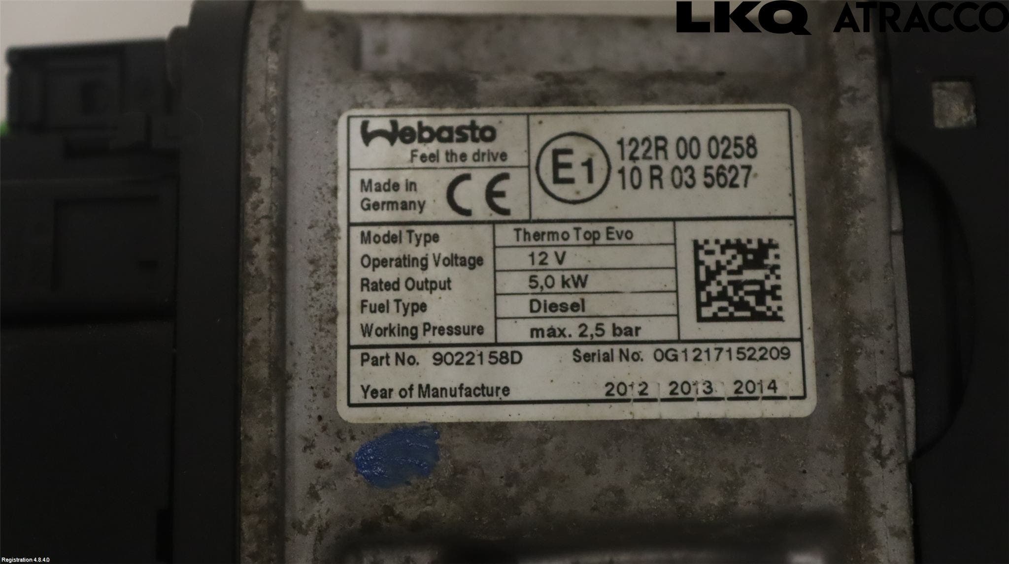 Peugeot 407 Dieselvärmare