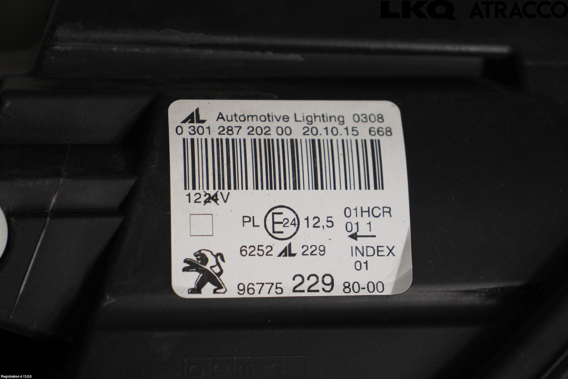 Peugeot 308 14-21 Strålkastare Höger