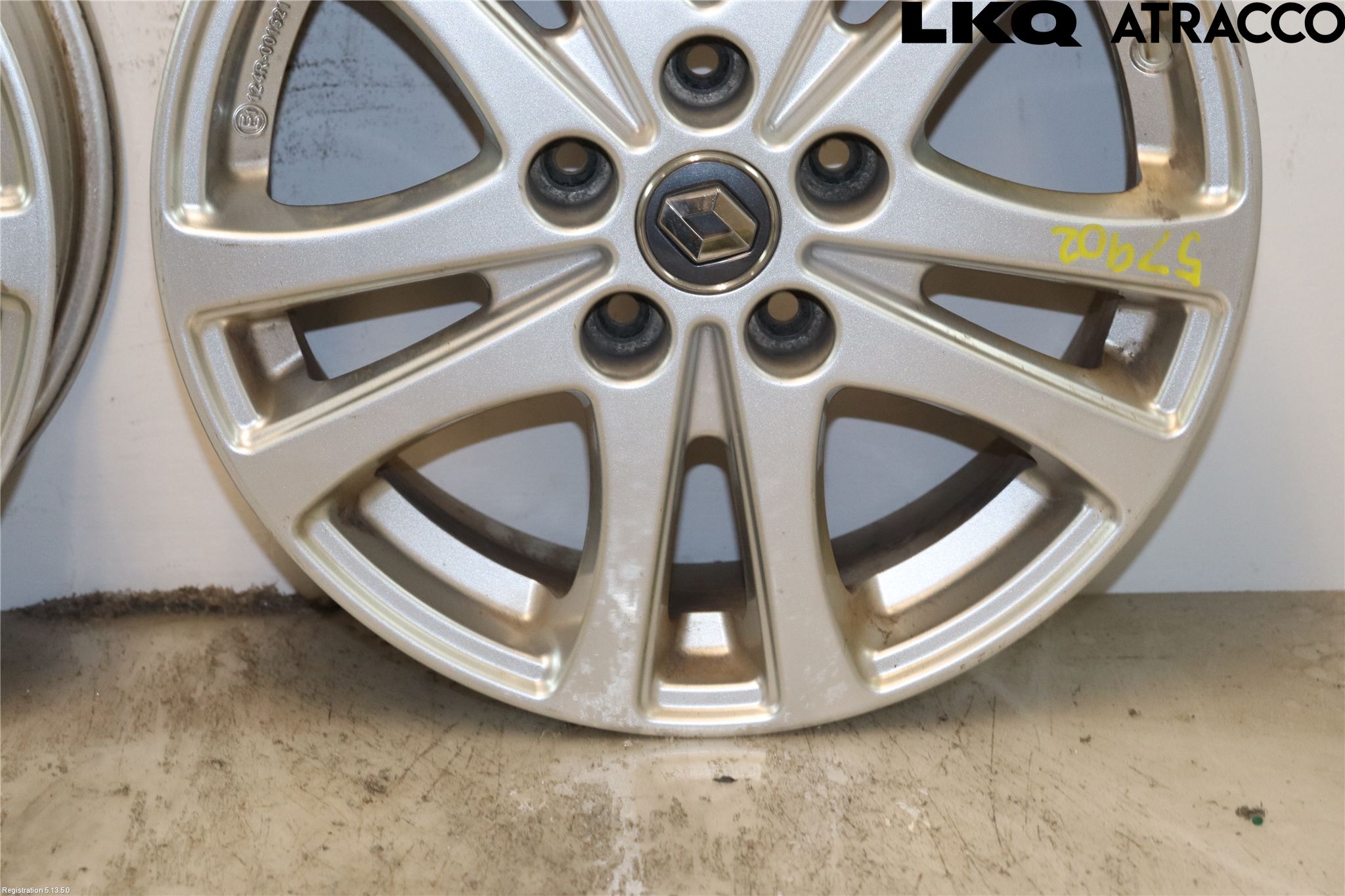 Renault MEGANE III 09-15 Fälgsats Aluminium